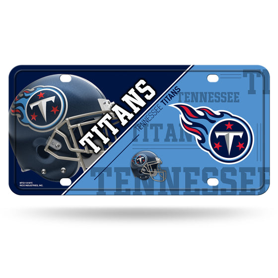 Tennessee Titans License Plate Metal - Sports Collectibles, Sports Memorabilia, Sports Fan Shop, Sports Gifts