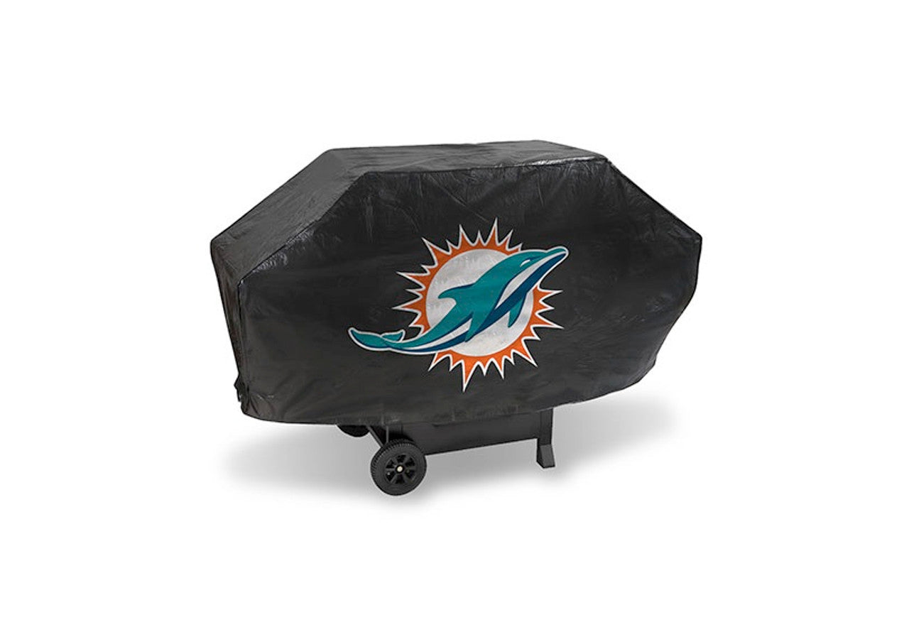 Miami Dolphins Grill Cover Deluxe - Sports Collectibles, Sports Memorabilia, Sports Fan Shop, Sports Gifts