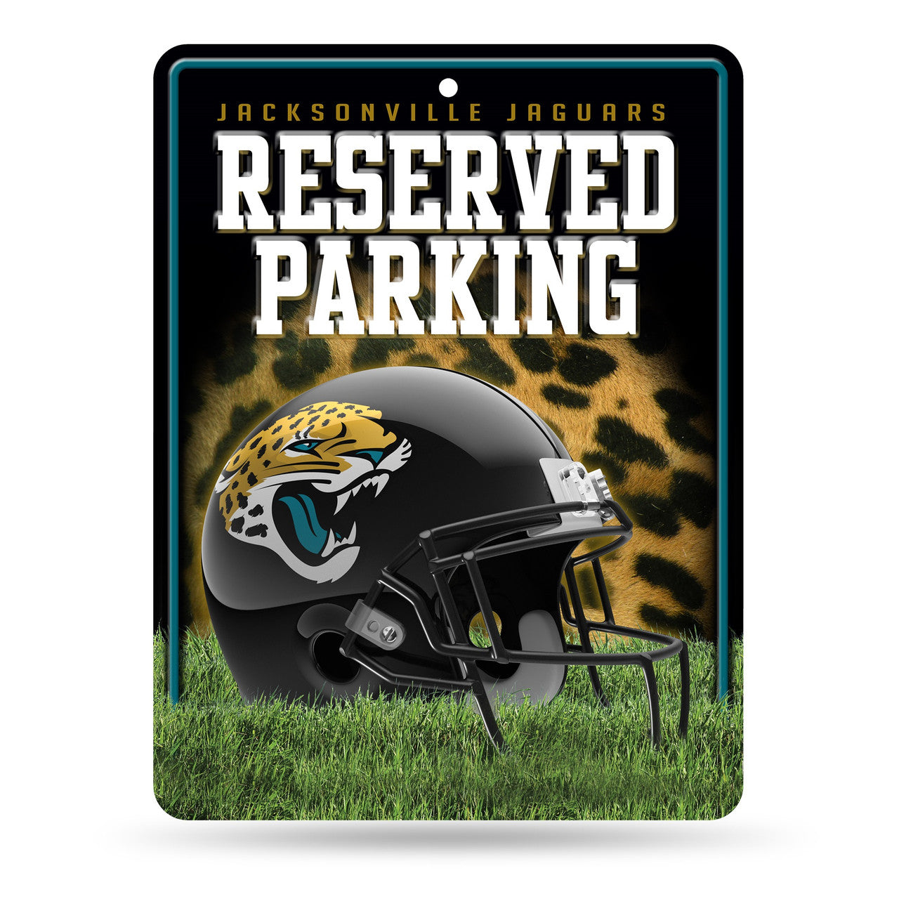 Jacksonville Jaguars Sign Metal Parking - Special Order - Sports Collectibles, Sports Memorabilia, Sports Fan Shop, Sports Gifts