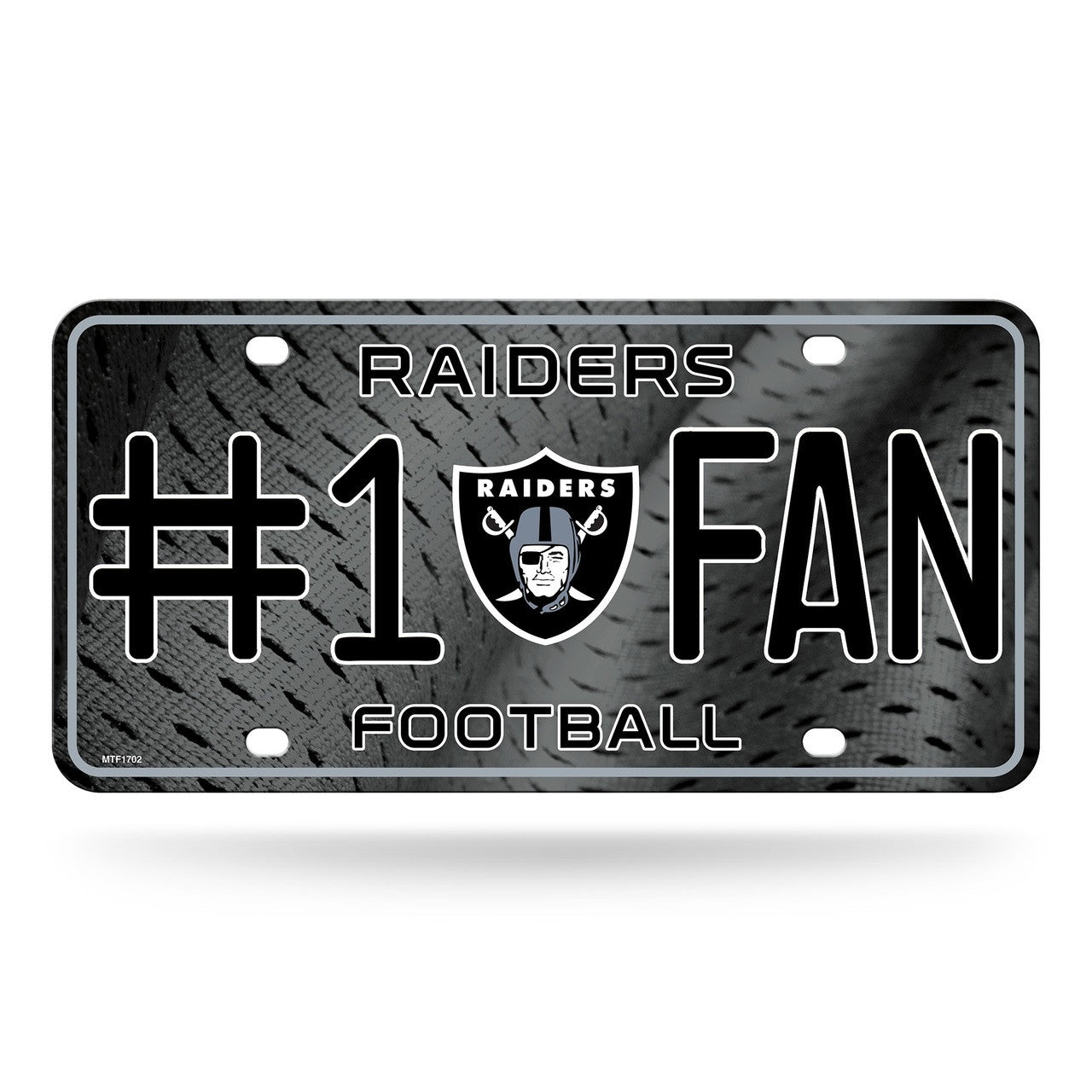 Las Vegas Raiders License Plate #1 Fan - Sports Collectibles, Sports Memorabilia, Sports Fan Shop, Sports Gifts