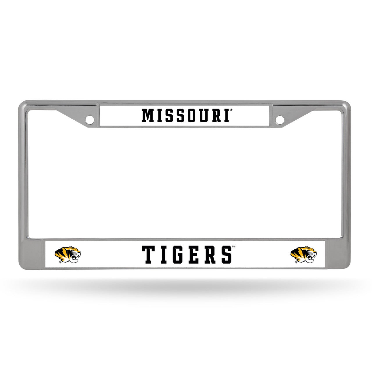 Missouri Tigers License Plate Frame Chrome - Special Order - Sports Collectibles, Sports Memorabilia, Sports Fan Shop, Sports Gifts