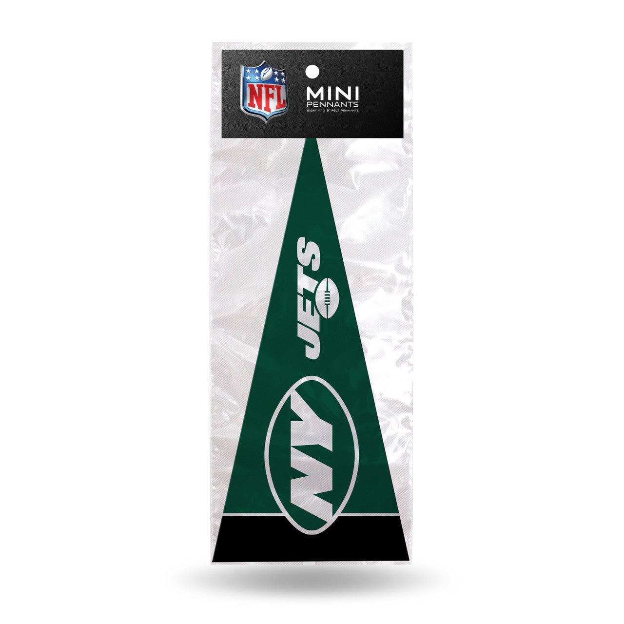 New York Jets Pennant Set Mini 8 Piece Alternate - Sports Collectibles, Sports Memorabilia, Sports Fan Shop, Sports Gifts