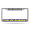 Los Angeles Rams License Plate Frame Laser Cut Chrome - 757 Sports Collectibles