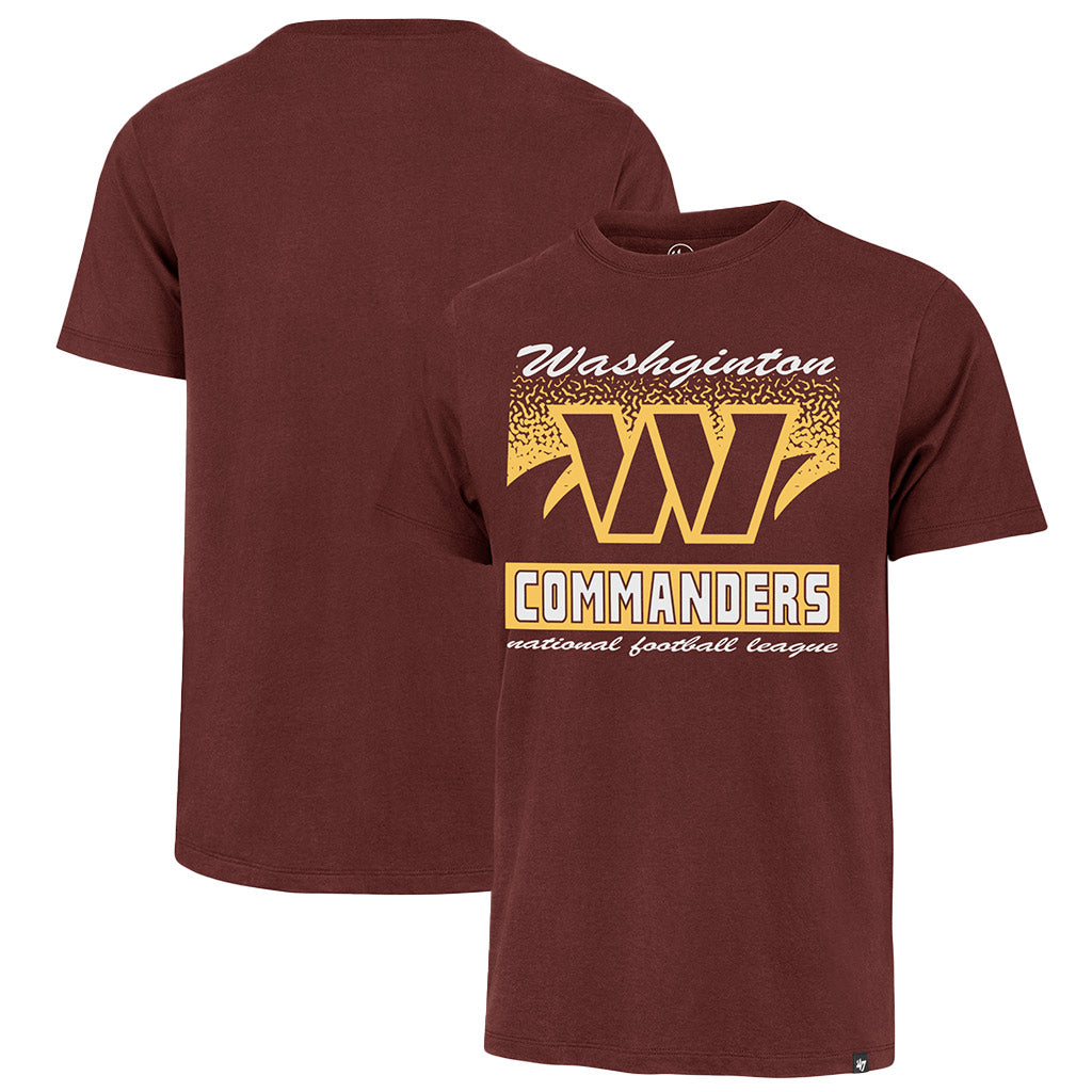Washington Commanders Burgundy HISTORIC VINTAGE SHARK TOOTH T-SHIRT - Sports Gifts, Sports Memorabilia, Sports Collectibles, Fan Shop