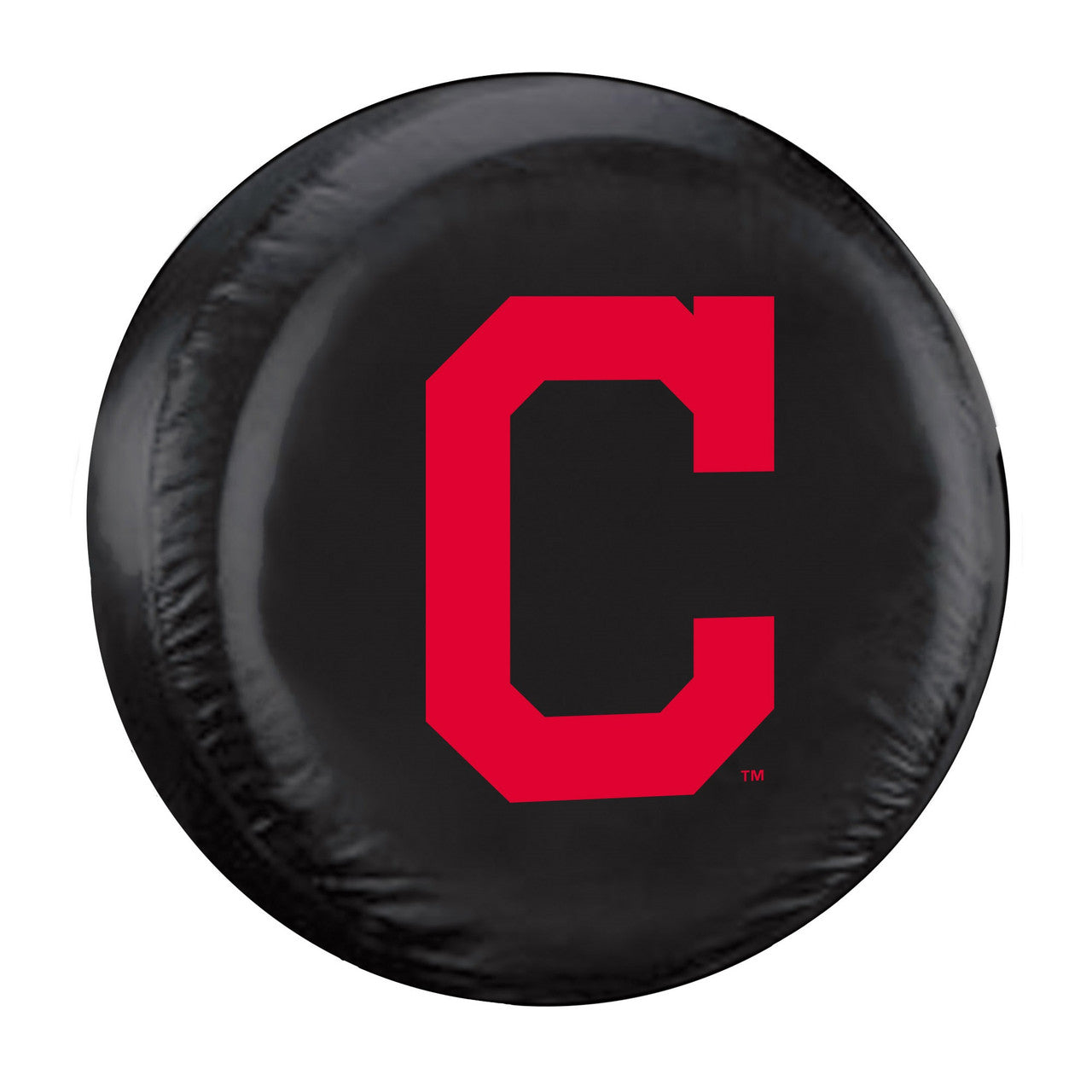Cleveland Indians Tire Cover Standard Size Black C Logo CO - Sports Collectibles, Sports Memorabilia, Sports Fan Shop, Sports Gifts