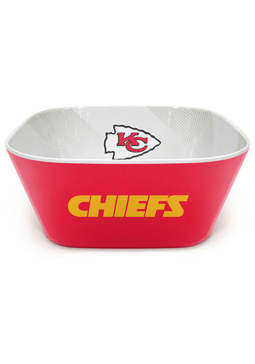 Kansas City Chiefs Large Party Bowl - Sports Collectibles, Sports Memorabilia, Sports Fan Shop, Sports Gifts