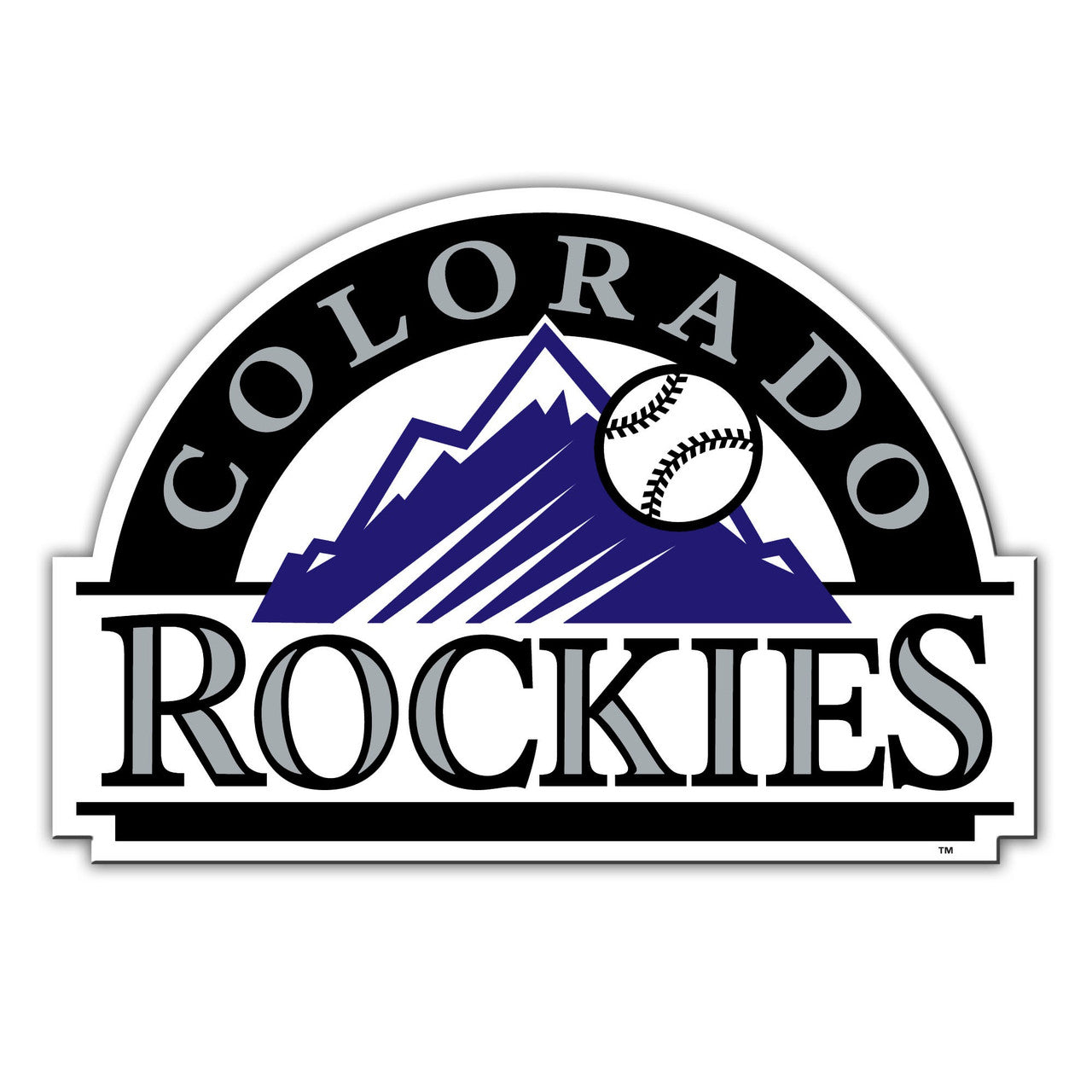 Colorado Rockies Magnet Car Style 12 Inch CO - Sports Collectibles, Sports Memorabilia, Sports Fan Shop, Sports Gifts