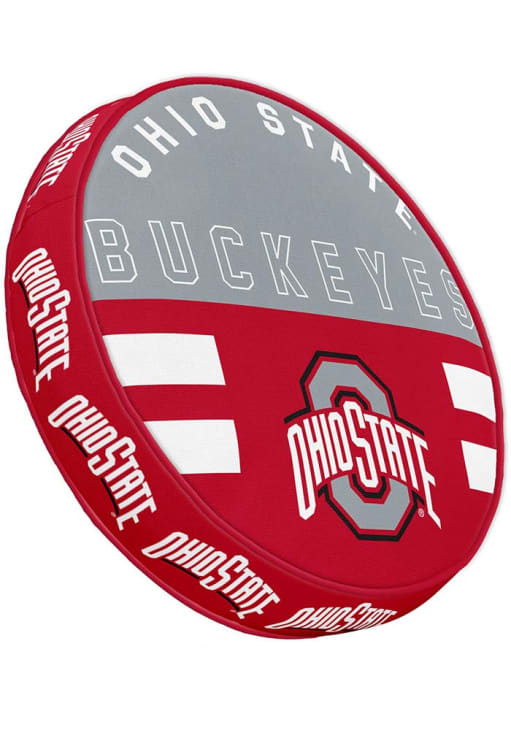 Ohio State Buckeyes 15" Plushie Circle Pillow - Sports Gifts, Sports Memorabilia, Sports Collectibles, Fan Shop