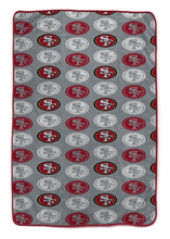 San Francisco 49ers - NFL Logo Roll Ultra Cozy Oversized 66x80 Blanket - Sports Gifts, Sports Memorabilia, Sports Collectibles, Fan Shop