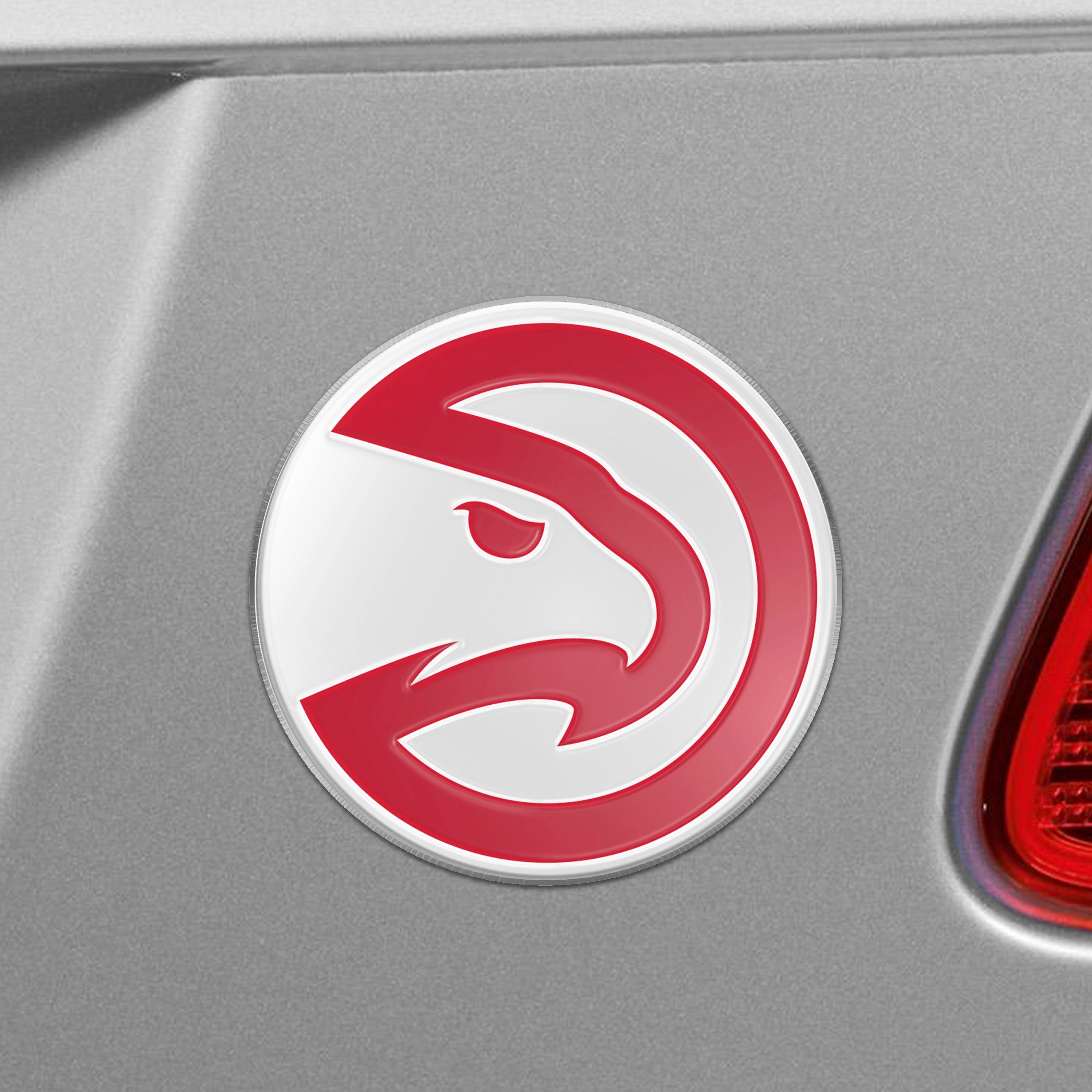 NBA - Atlanta Hawks Embossed Color Emblem - Sports Gifts, Sports Memorabilia, Sports Collectibles, Fan Shop