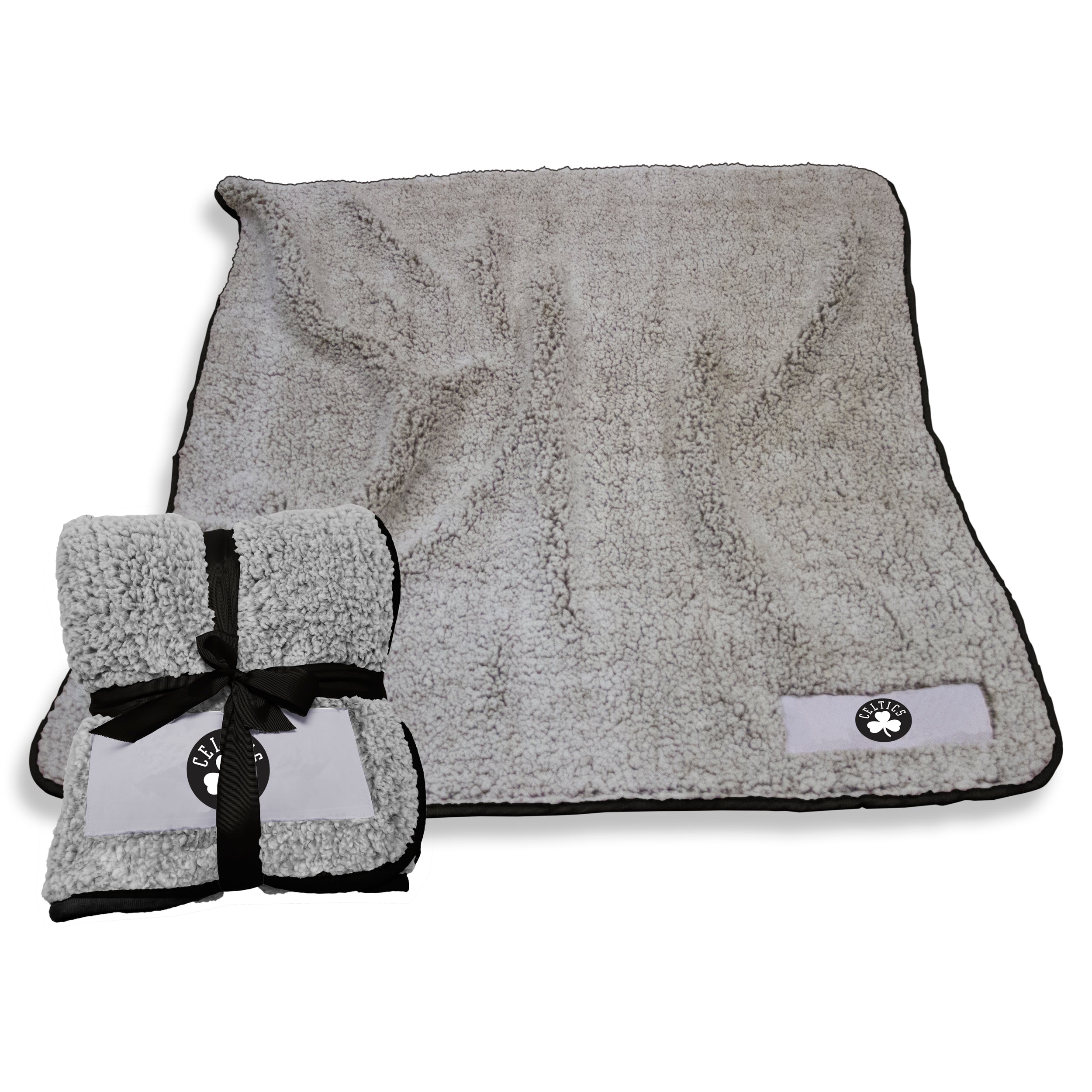 Boston Celtics Black Shammrock Frosty Fleece
