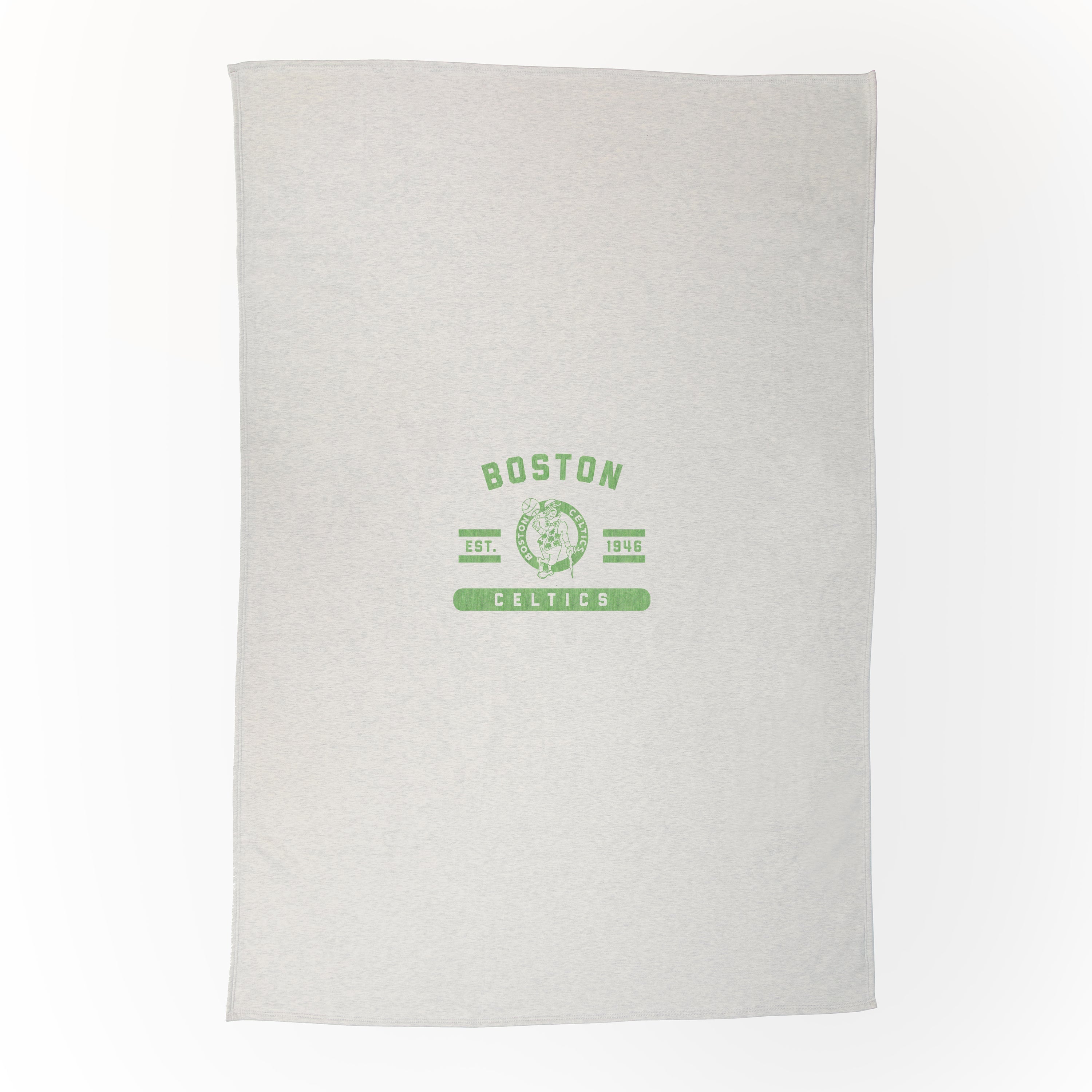 Boston Celtics Oatmeal Sweatshirt Blanket