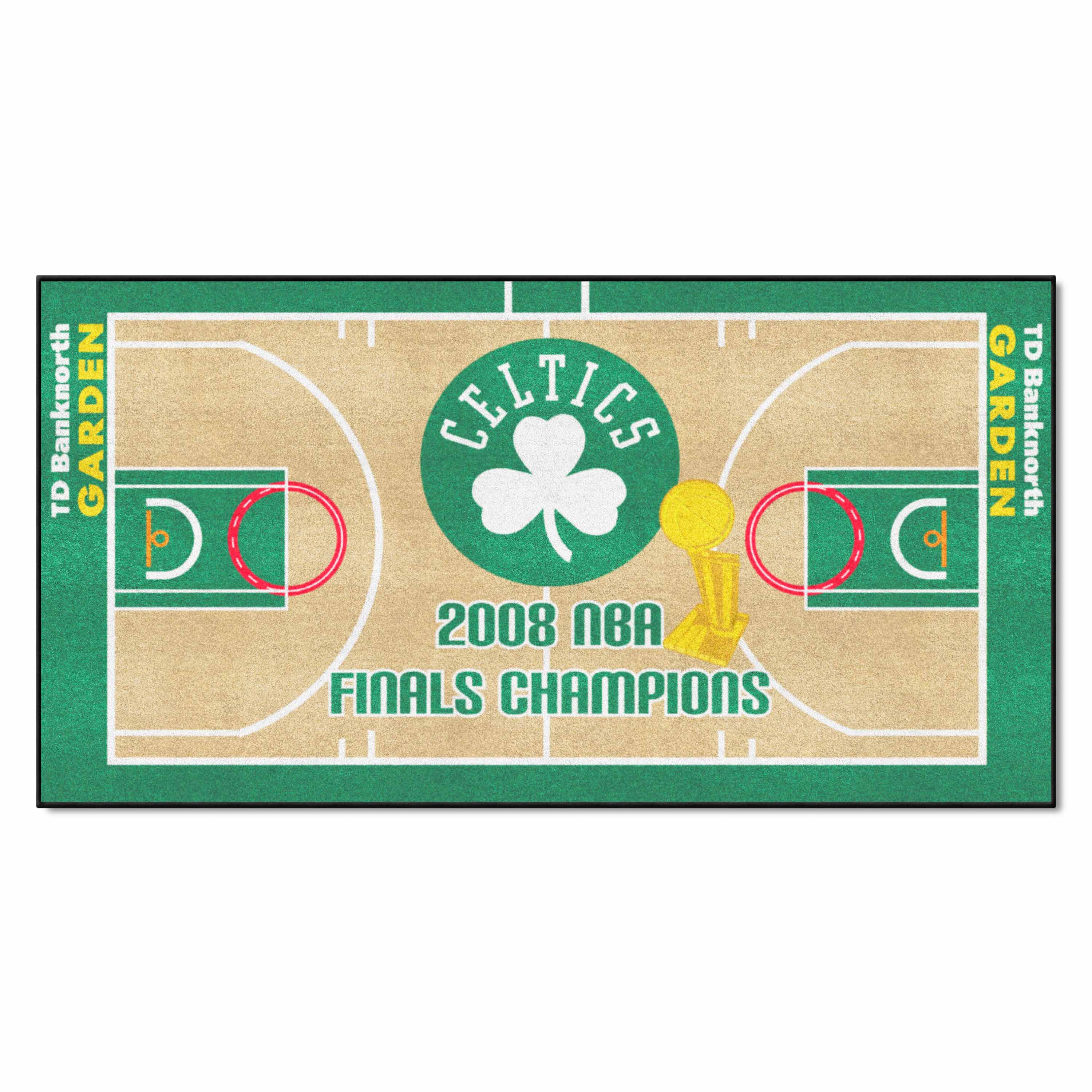 NBA - Boston Celtics - 2008 Ch NBA Court Runner