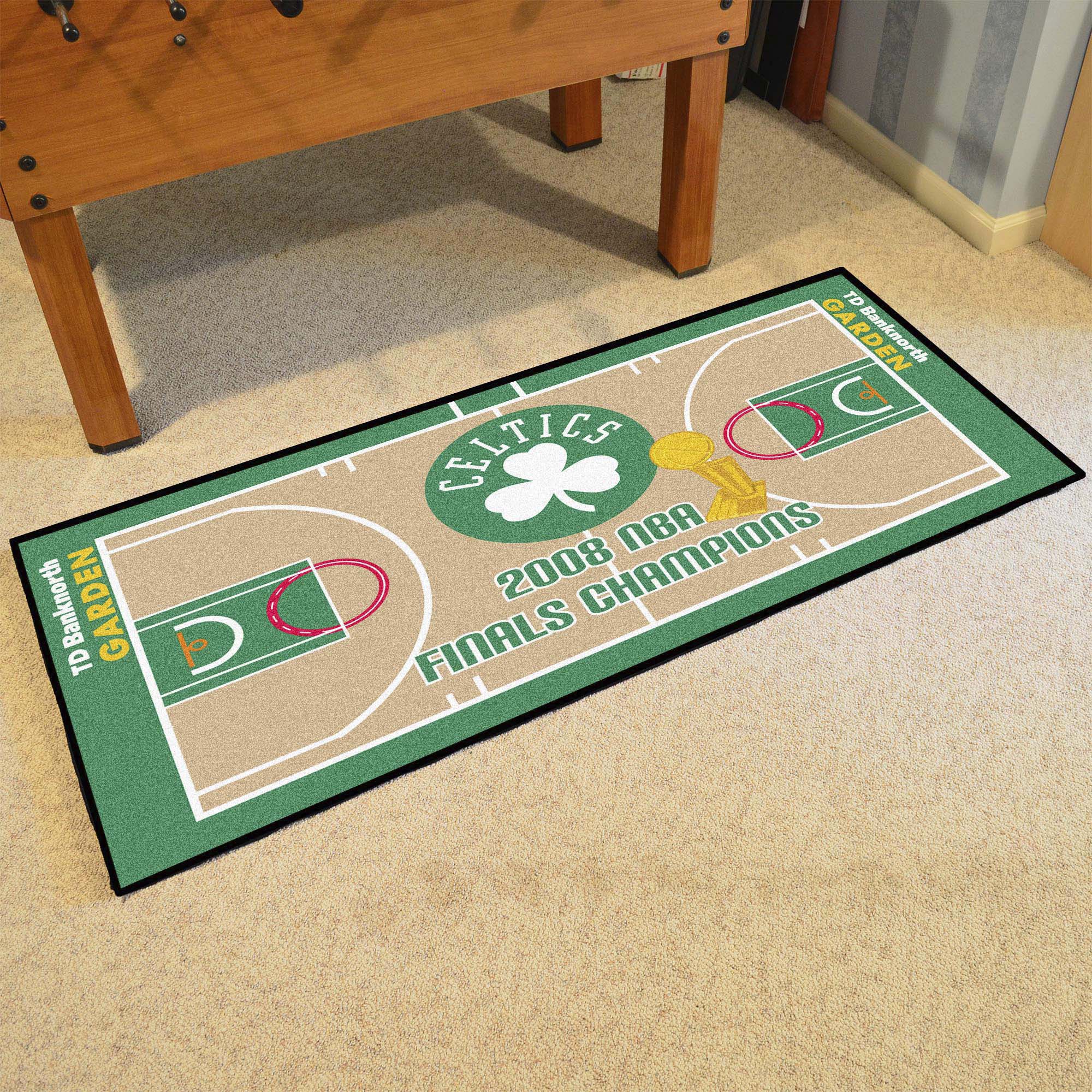 NBA - Boston Celtics - 2008 Ch NBA Court Runner - Sports Gifts, Sports Memorabilia, Sports Collectibles, Fan Shop