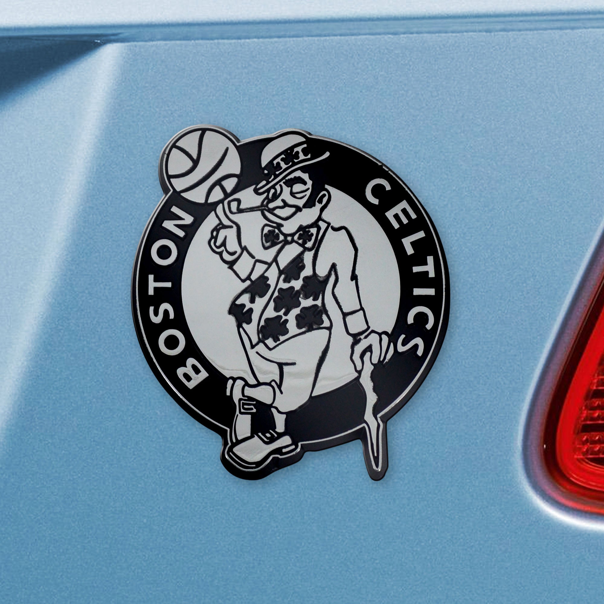 NBA - Boston Celtics Chrome Emblem - Sports Gifts, Sports Memorabilia, Sports Collectibles, Fan Shop