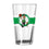 Boston Celtics 16oz Stripe Pint Glass