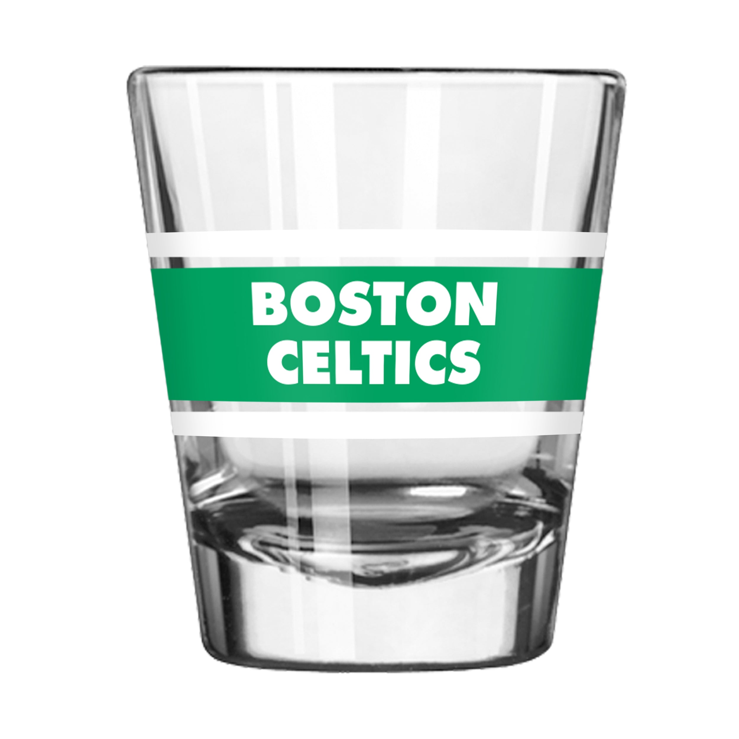 Boston Celtics 2oz Stripe Shot Glass