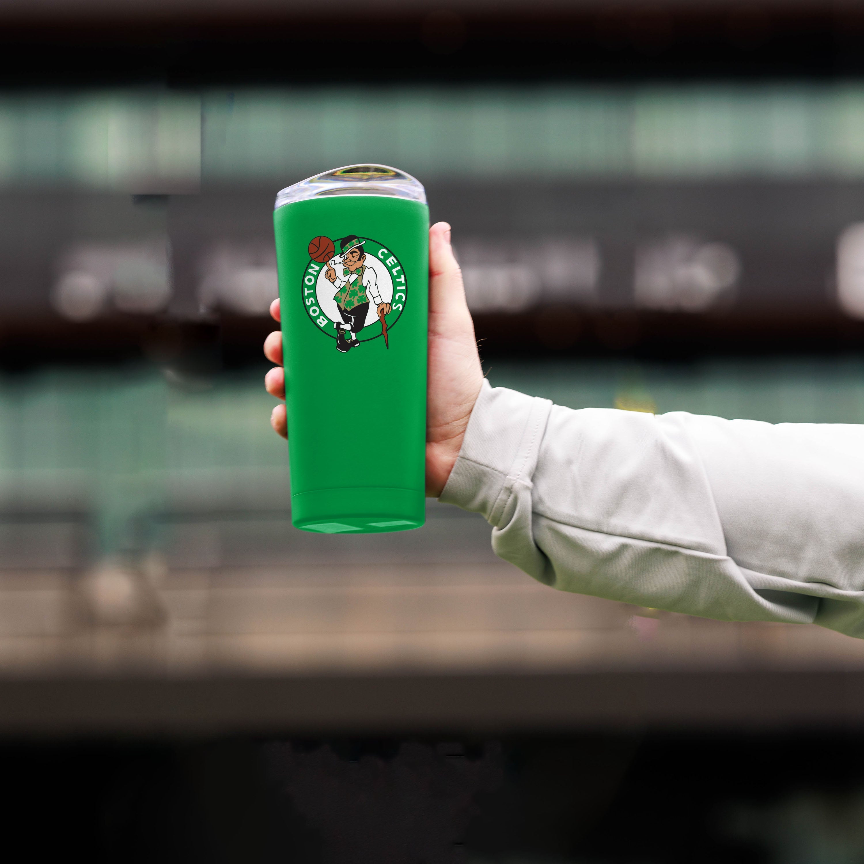 Boston Celtics 20oz Flipside Powder Coat Tumbler - Sports Gifts, Sports Memorabilia, Sports Collectibles, Fan Shop