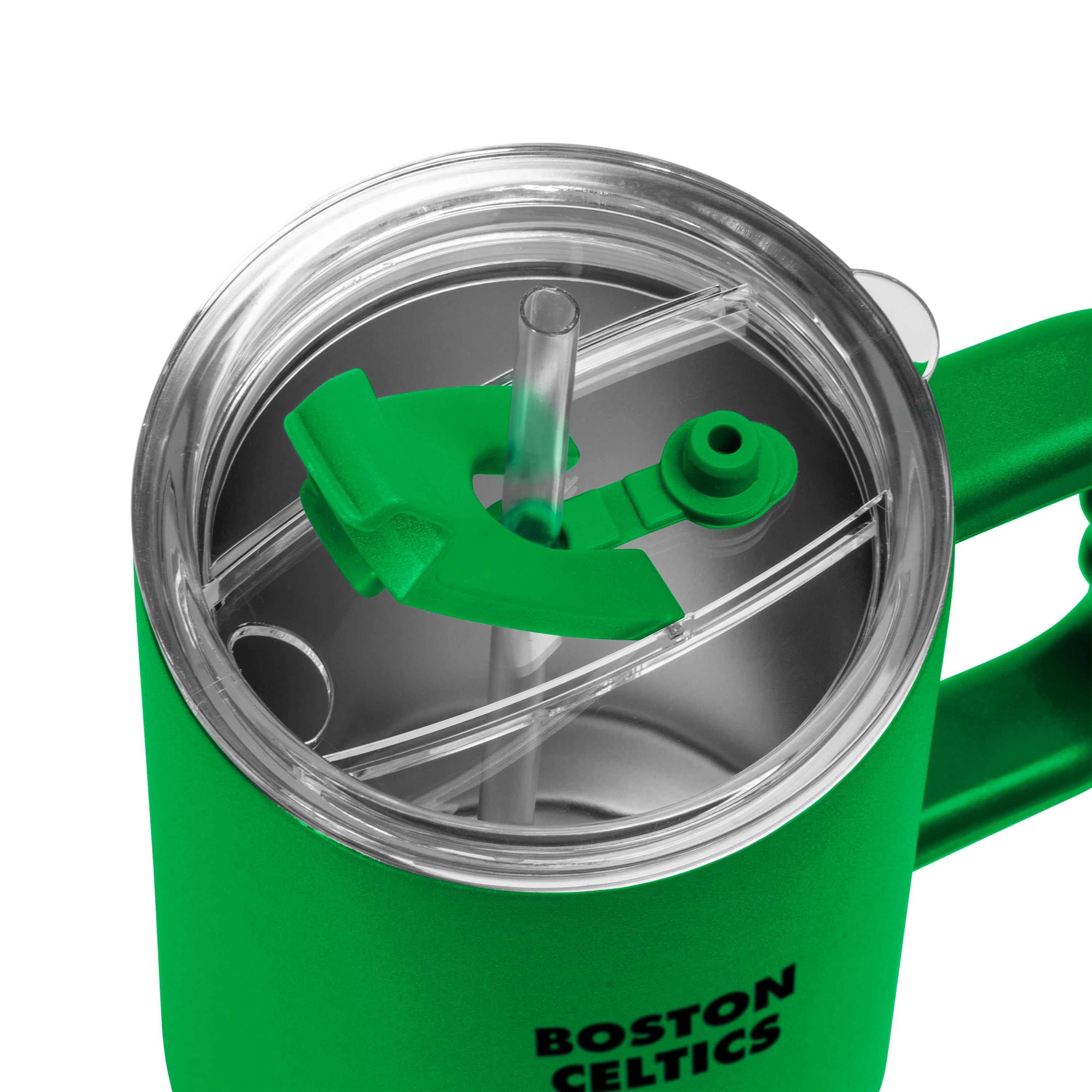 Boston Celtics 40oz Flipside Powder Coat Tumbler - Sports Gifts, Sports Memorabilia, Sports Collectibles, Fan Shop