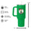 Boston Celtics 40oz Flipside Powder Coat Tumbler - Sports Gifts, Sports Memorabilia, Sports Collectibles, Fan Shop