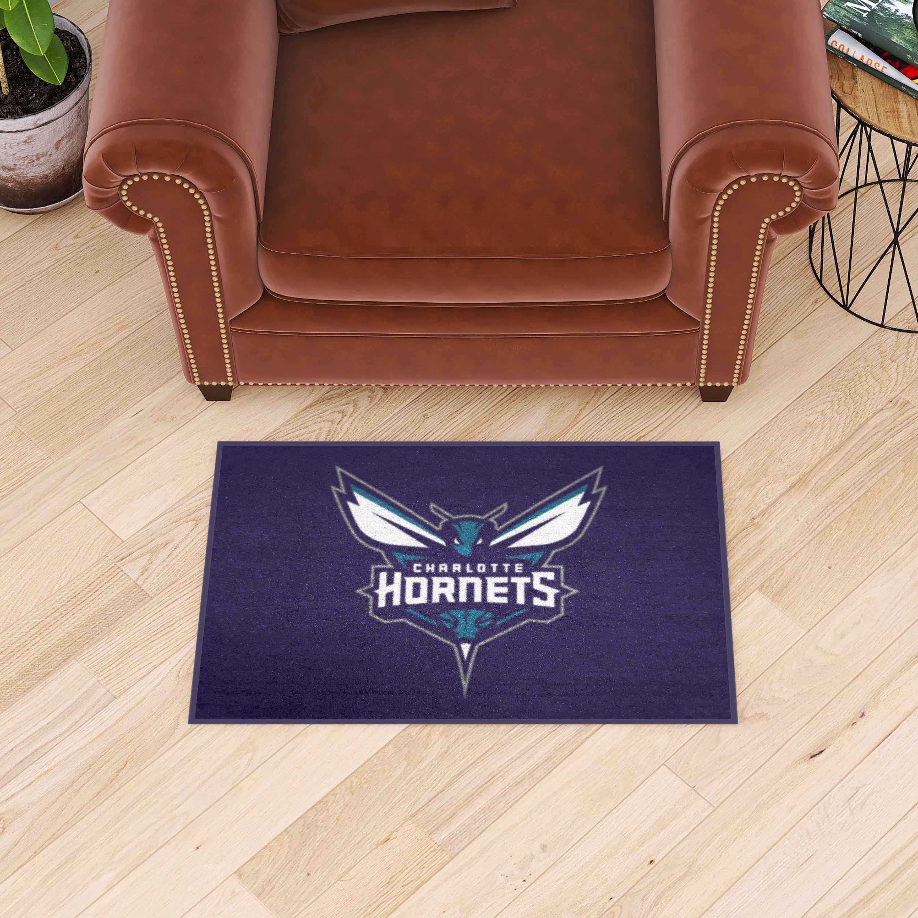 NBA - Charlotte Hornets Starter Mat - Sports Gifts, Sports Memorabilia, Sports Collectibles, Fan Shop