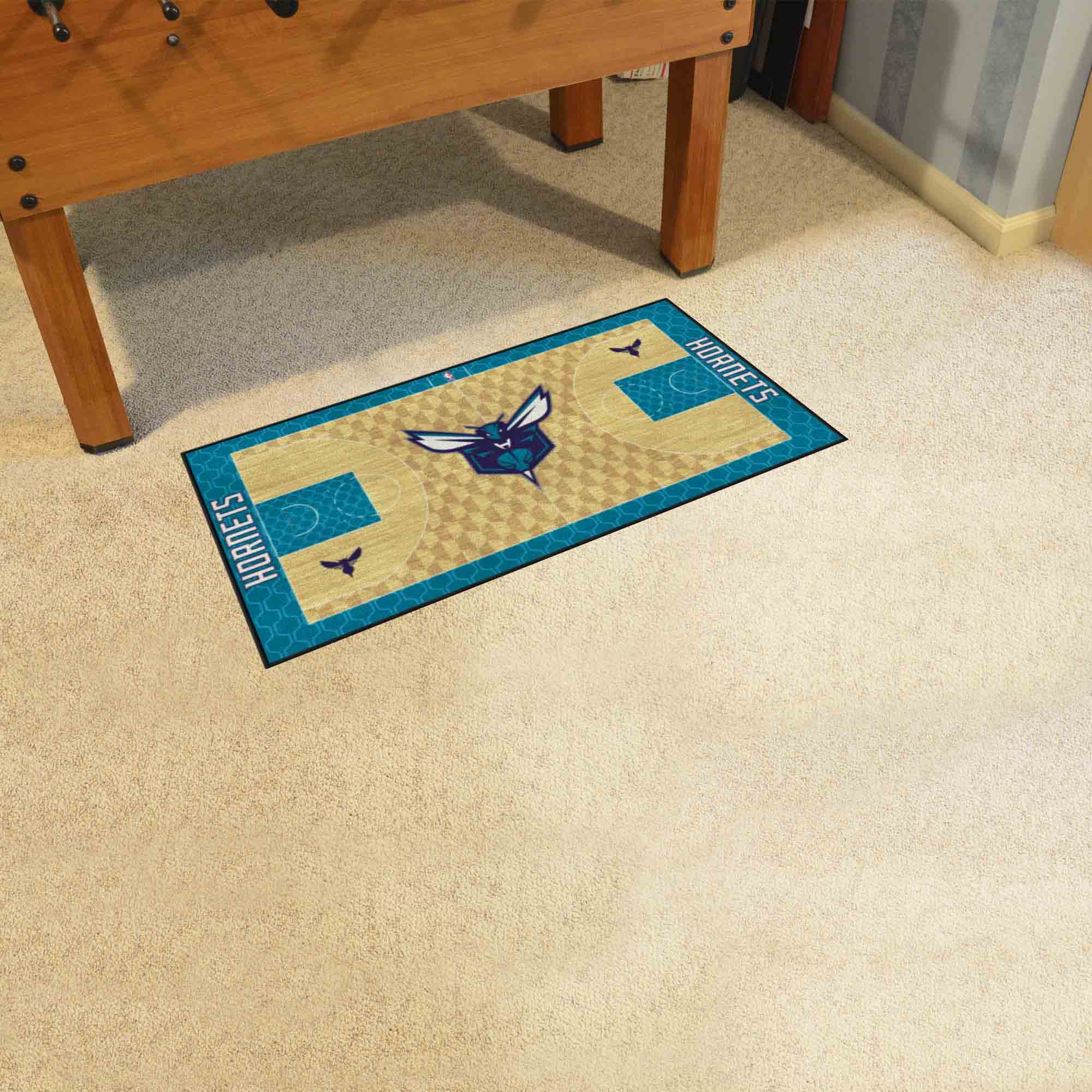 NBA - Charlotte Hornets NBA Court Runner - Sports Gifts, Sports Memorabilia, Sports Collectibles, Fan Shop
