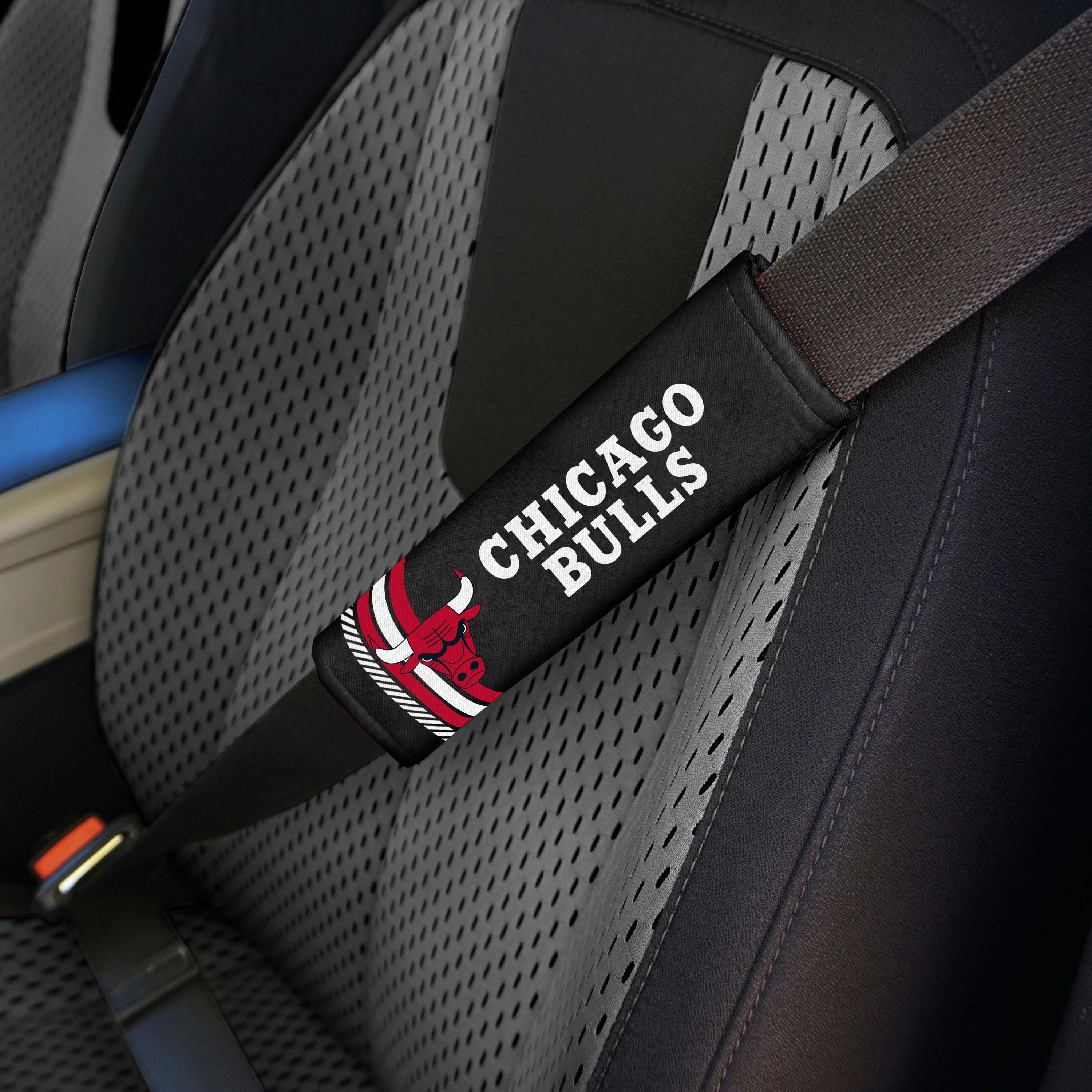 NBA - Chicago Bulls Rally Seatbelt Pad - Pair - Sports Gifts, Sports Memorabilia, Sports Collectibles, Fan Shop