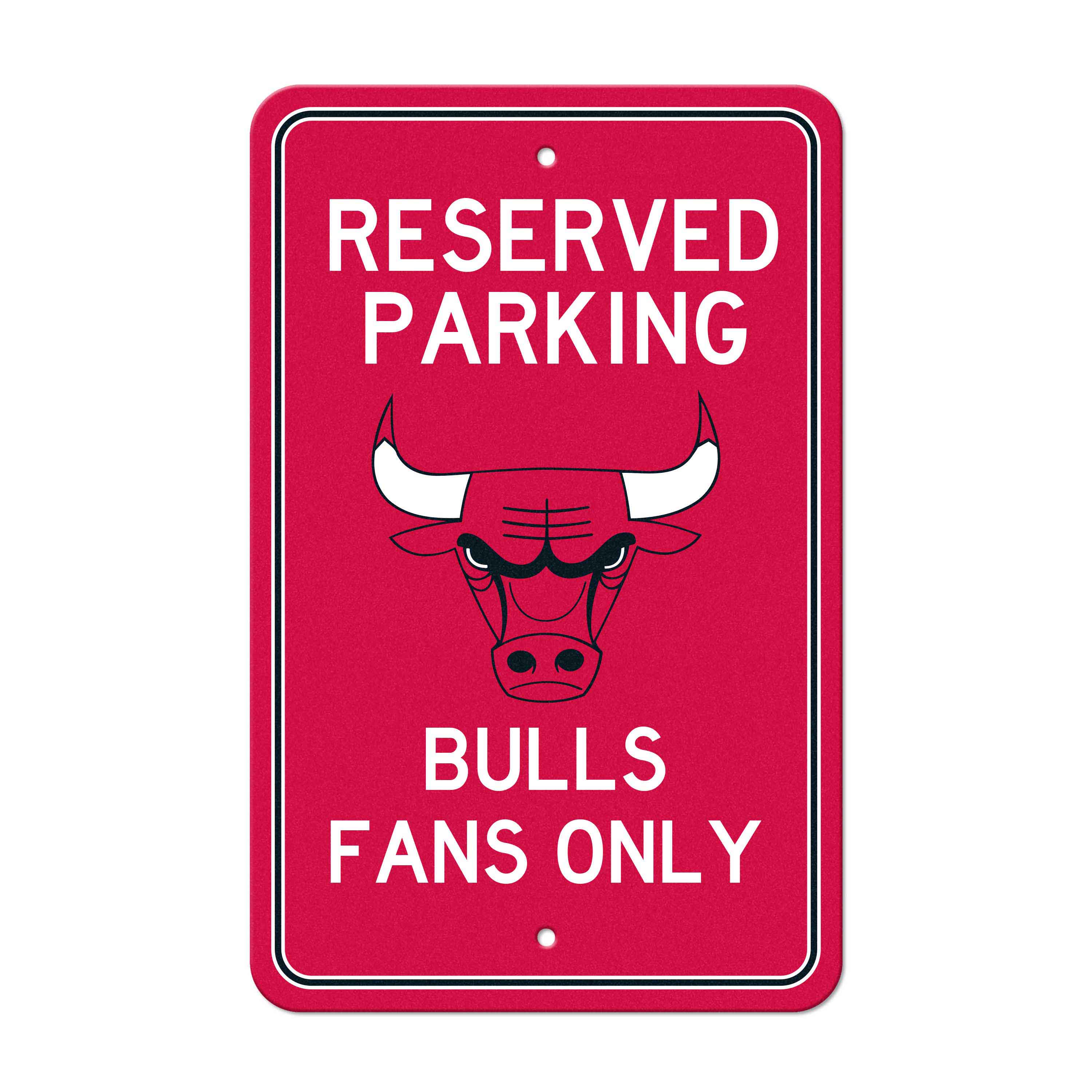 Chicago Bulls Parking Sign