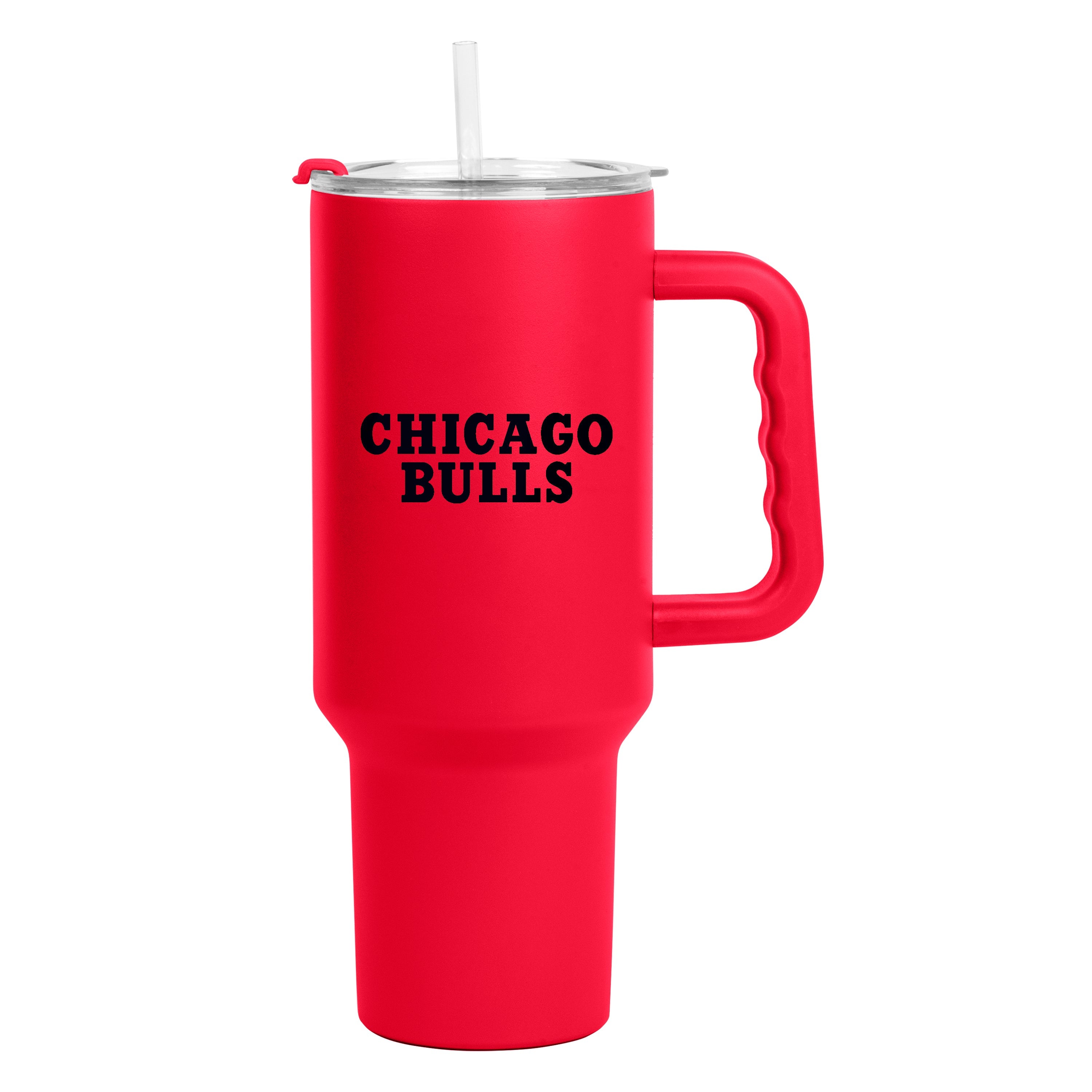 Chicago Bulls 40oz Flipside Powder Coat Tumbler - Sports Gifts, Sports Memorabilia, Sports Collectibles, Fan Shop