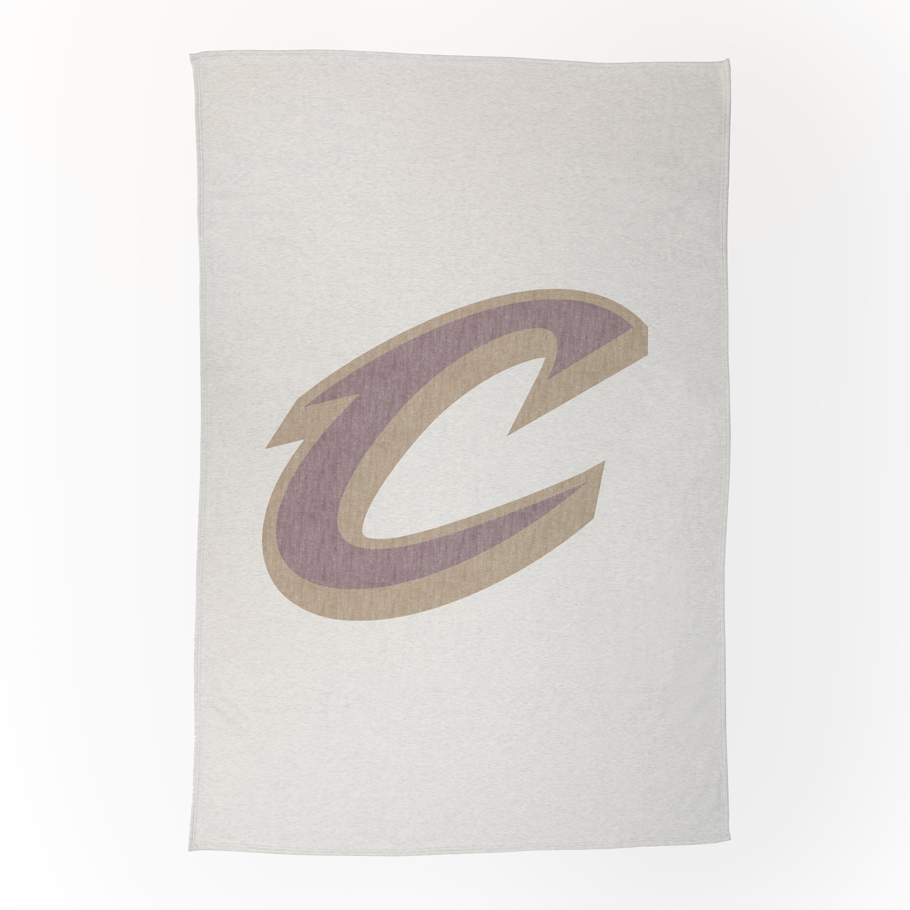Cleveland Cavaliers Oversized Logo Sublimated Sweatshirt Blanket