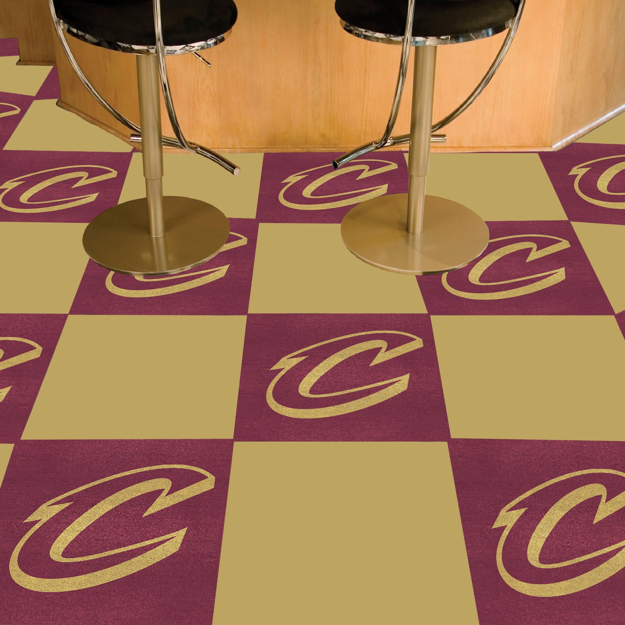 NBA - Cleveland Cavaliers Team Carpet Tiles - Sports Gifts, Sports Memorabilia, Sports Collectibles, Fan Shop