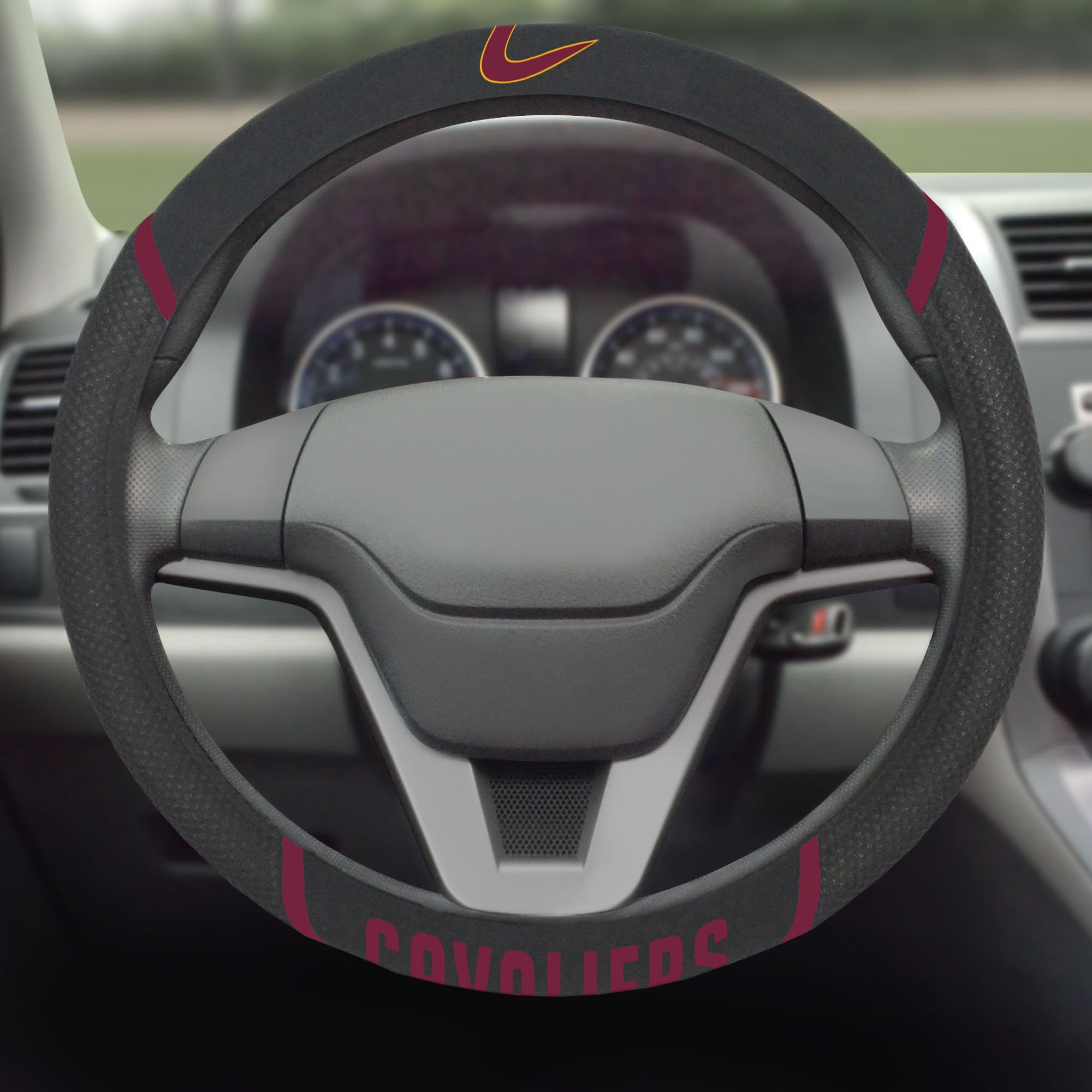 NBA - Cleveland Cavaliers Steering Wheel Cover - Sports Gifts, Sports Memorabilia, Sports Collectibles, Fan Shop