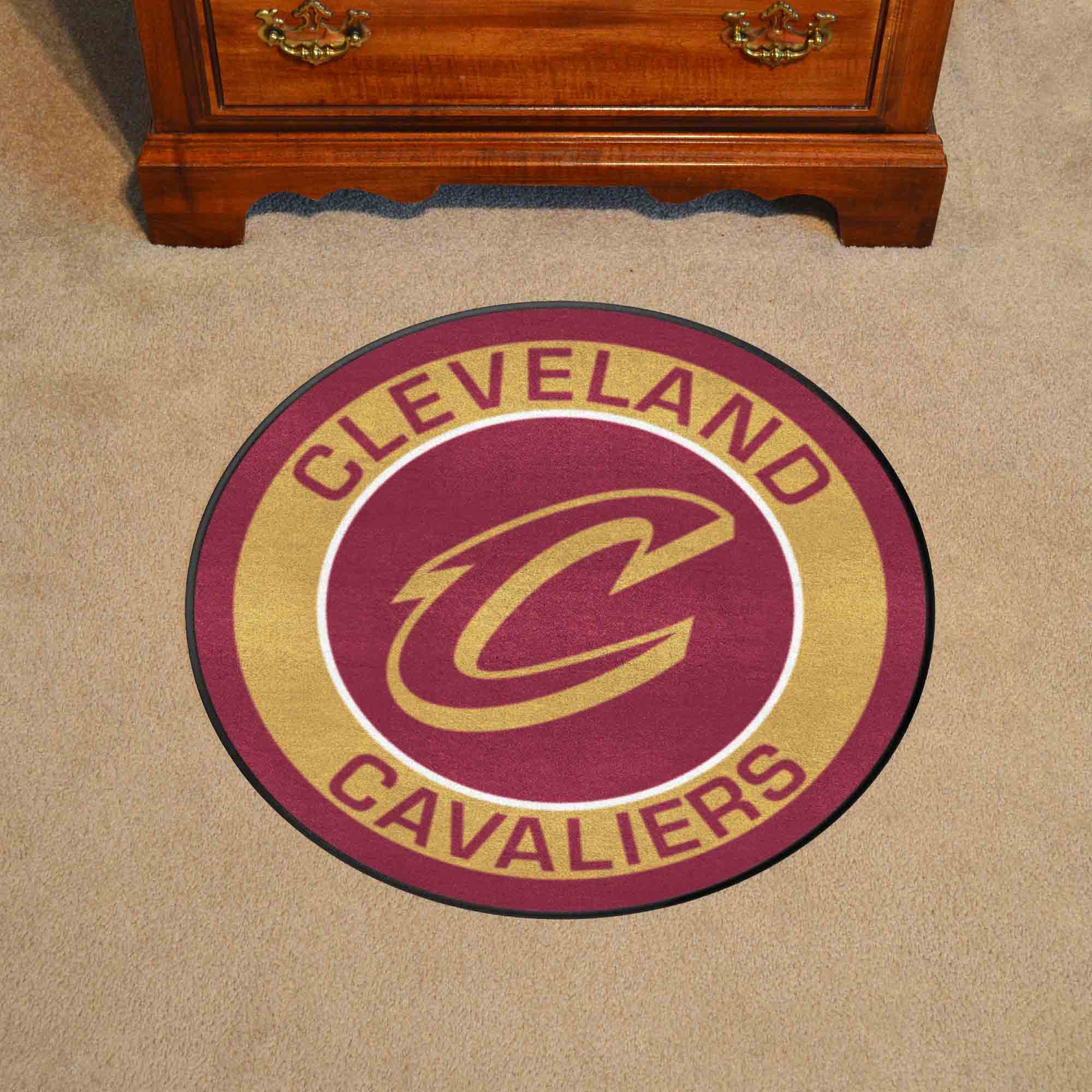 NBA - Cleveland Cavaliers Roundel Mat - Sports Gifts, Sports Memorabilia, Sports Collectibles, Fan Shop