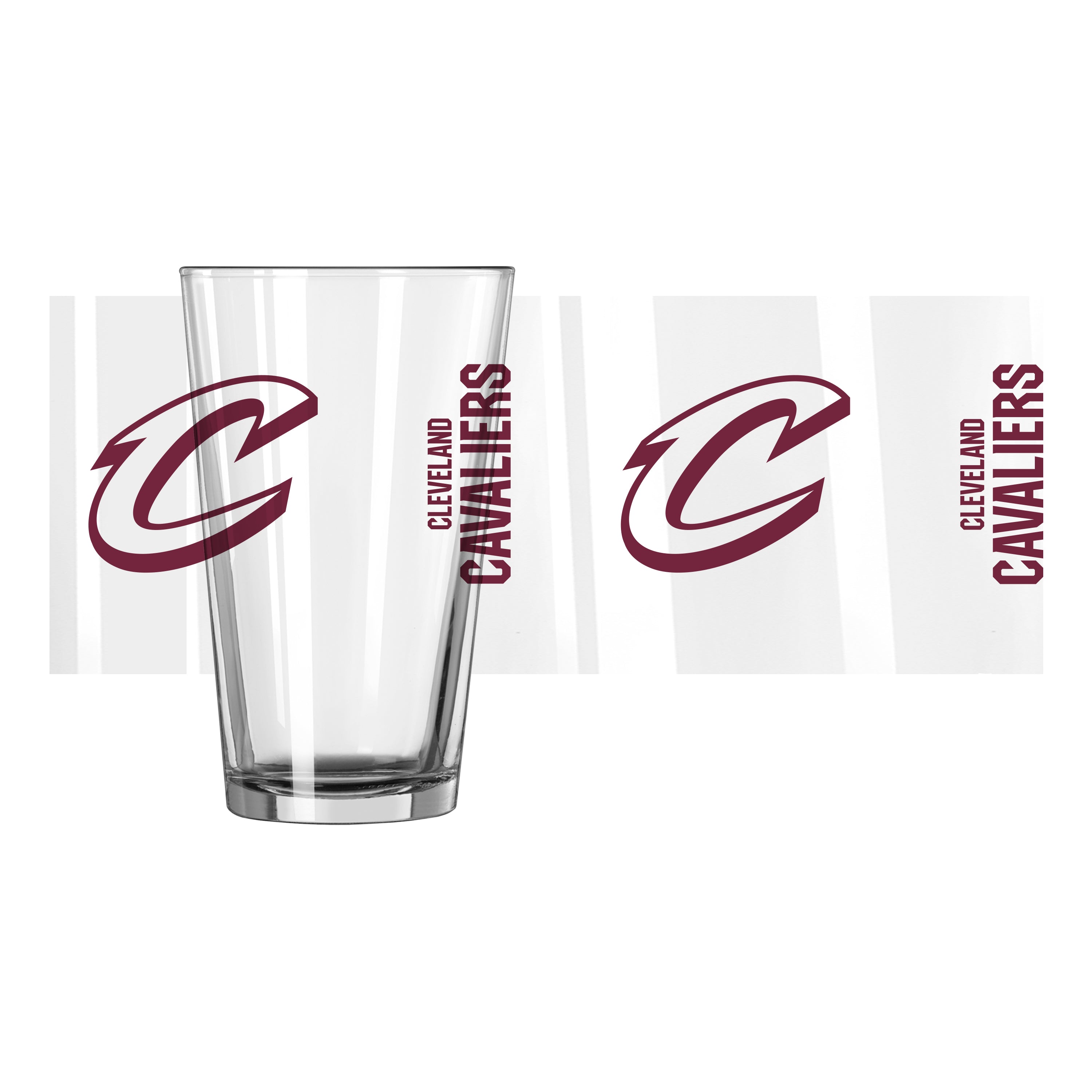 Cleveland Cavaliers 16oz Gameday Pint Glass - Sports Gifts, Sports Memorabilia, Sports Collectibles, Fan Shop