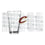Cleveland Cavaliers Ball Run 16oz Pint Glass - Sports Gifts, Sports Memorabilia, Sports Collectibles, Fan Shop