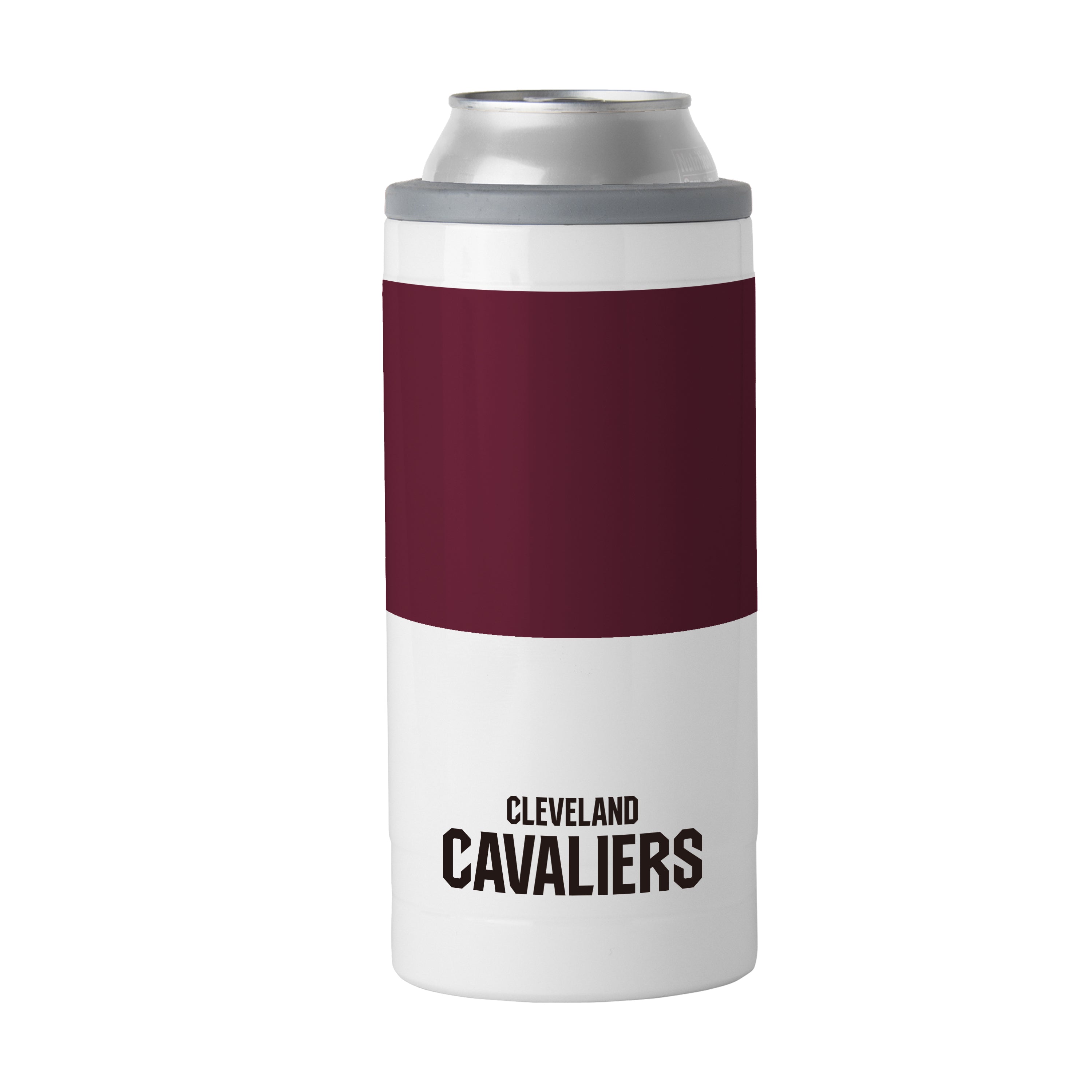 Cleveland Cavilers Colorblock 12oz Slim Can Coolie - Sports Gifts, Sports Memorabilia, Sports Collectibles, Fan Shop