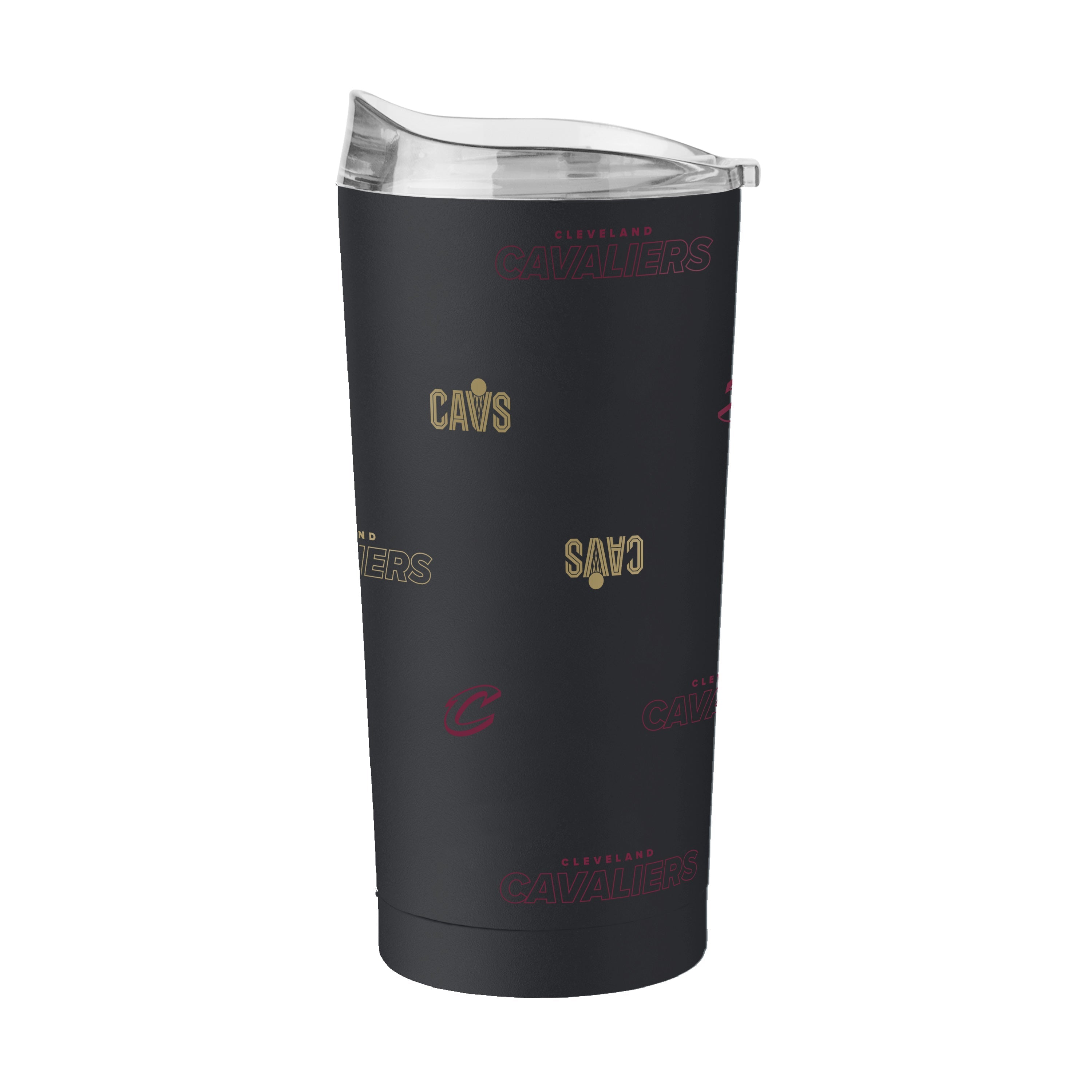 Cleveland Cavaliers Black 20oz Step And Repeat Powder Coat Tumbler