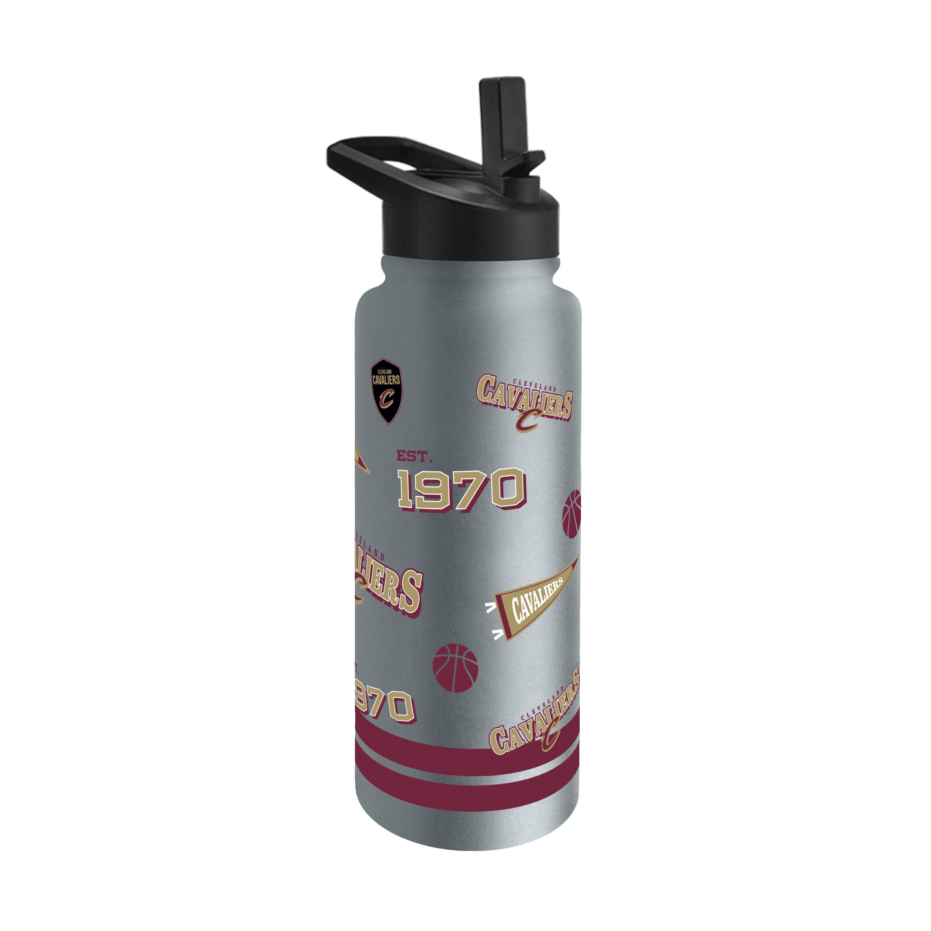 Cleveland Cavaliers 34oz Native Quencher Bottle - Sports Gifts, Sports Memorabilia, Sports Collectibles, Fan Shop