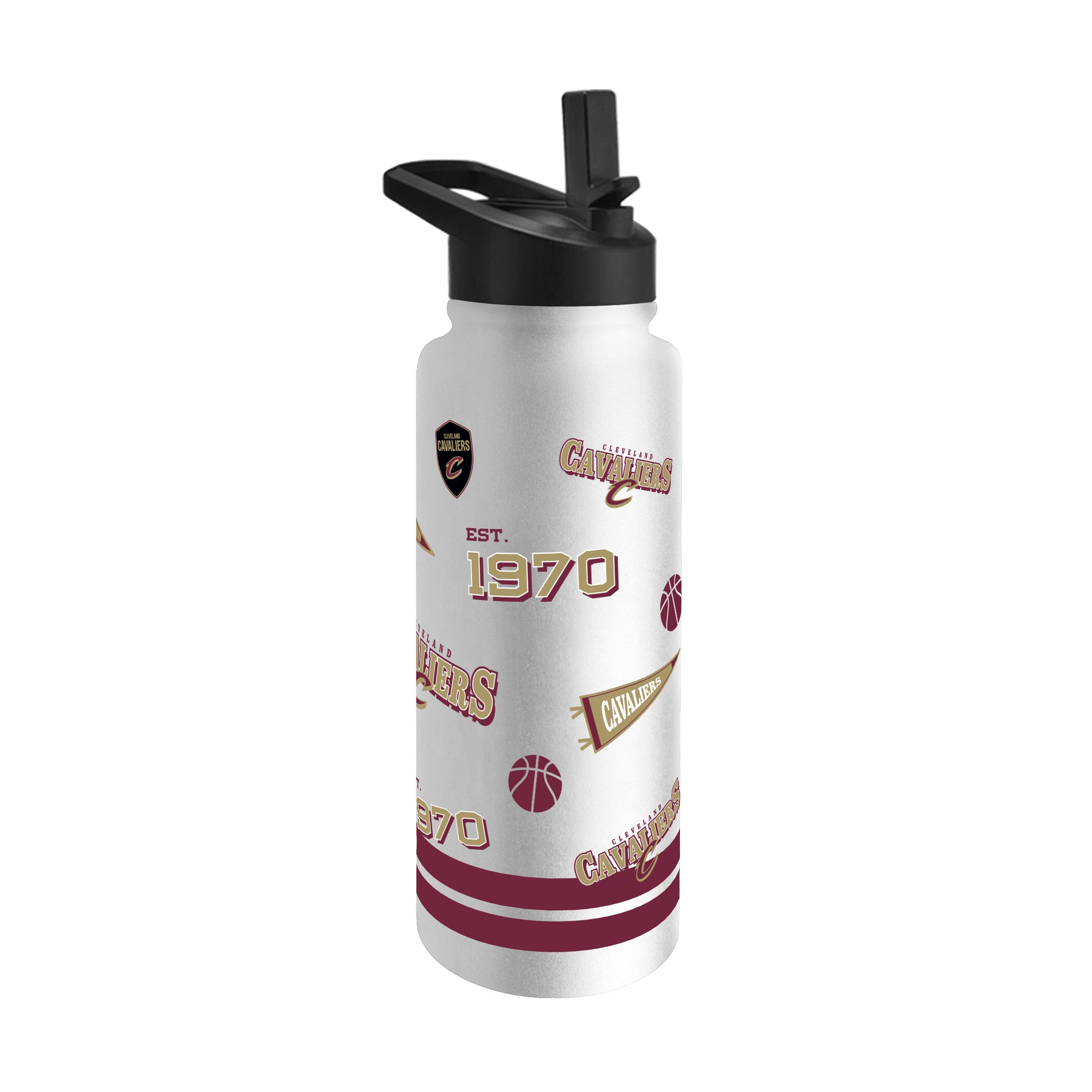 Cleveland Cavaliers 34oz Native Quencher Bottle - Sports Gifts, Sports Memorabilia, Sports Collectibles, Fan Shop