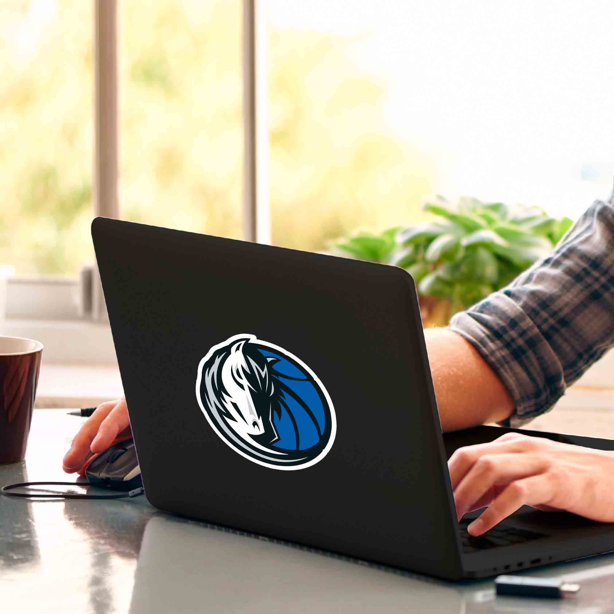 NBA - Dallas Mavericks Matte Decal - Sports Gifts, Sports Memorabilia, Sports Collectibles, Fan Shop