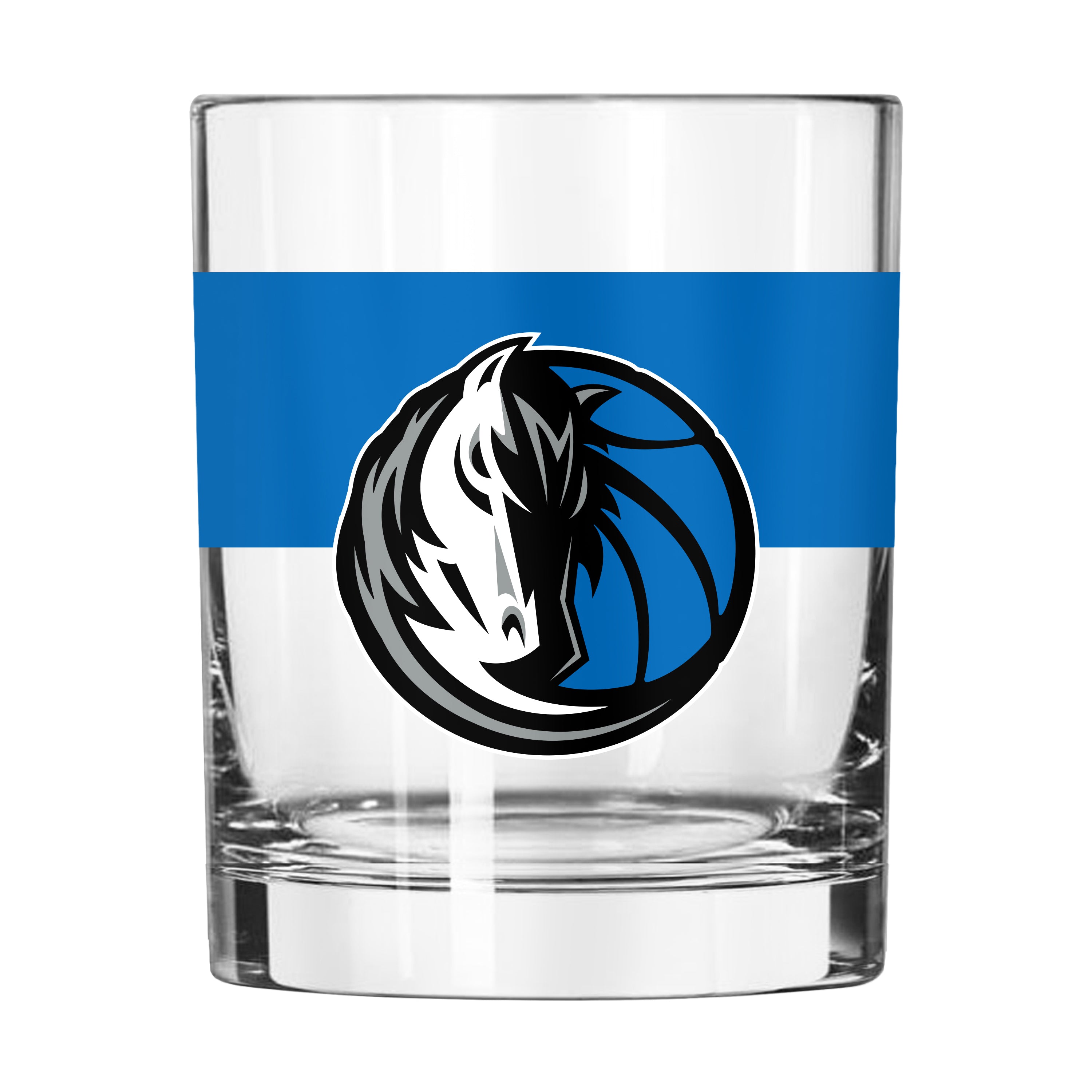Dallas Mavericks 14oz Colorblock Rocks Glass