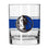 Dallas Mavericks 14oz Stripe Rocks Glass