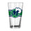 Dallas Mavericks 16oz Vintage Stripe Pint Glass