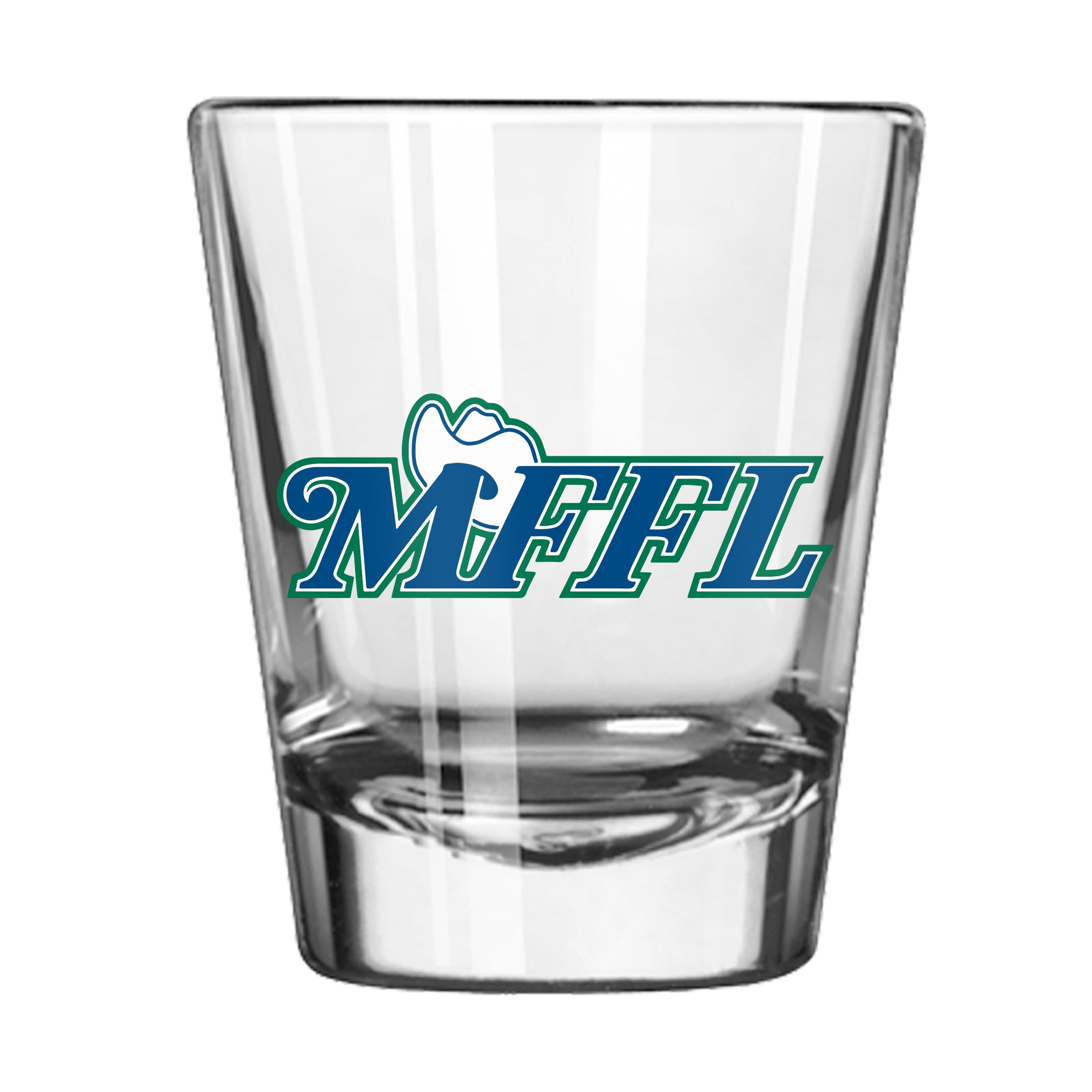 Dallas Mavericks 2oz Vintage Slogan Shot Glass