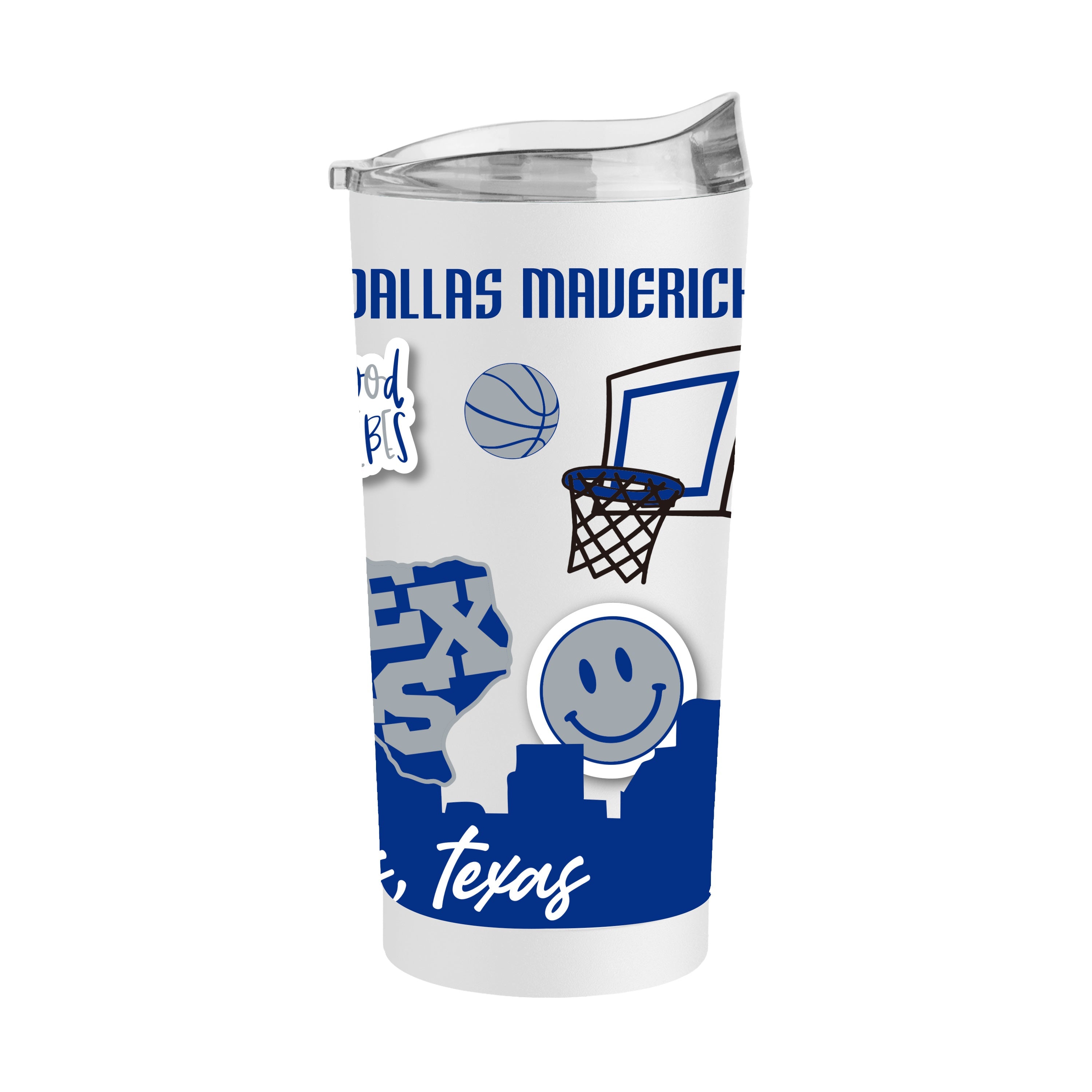 Dallas Mavericks 20oz Native Powder Coat Tumbler - Sports Gifts, Sports Memorabilia, Sports Collectibles, Fan Shop