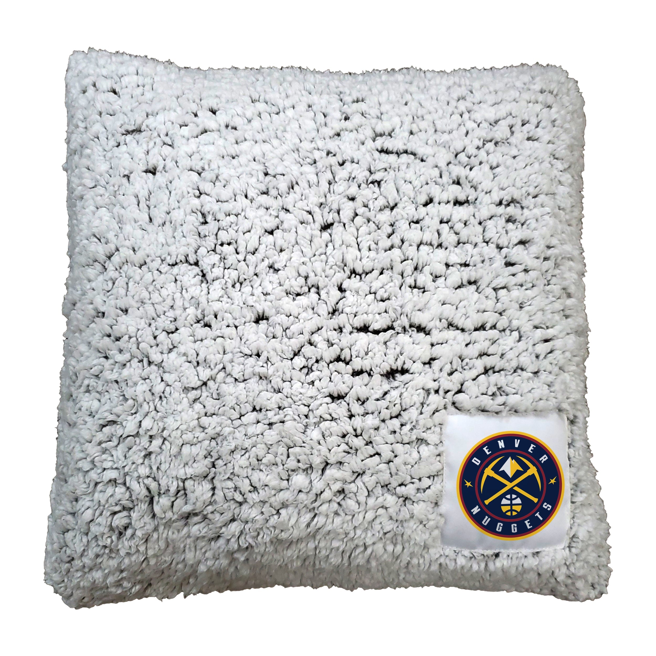 Denver Nuggets Frosty Throw Pillow