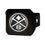 NBA - Denver Nuggets Chrome on Black Hitch Cover