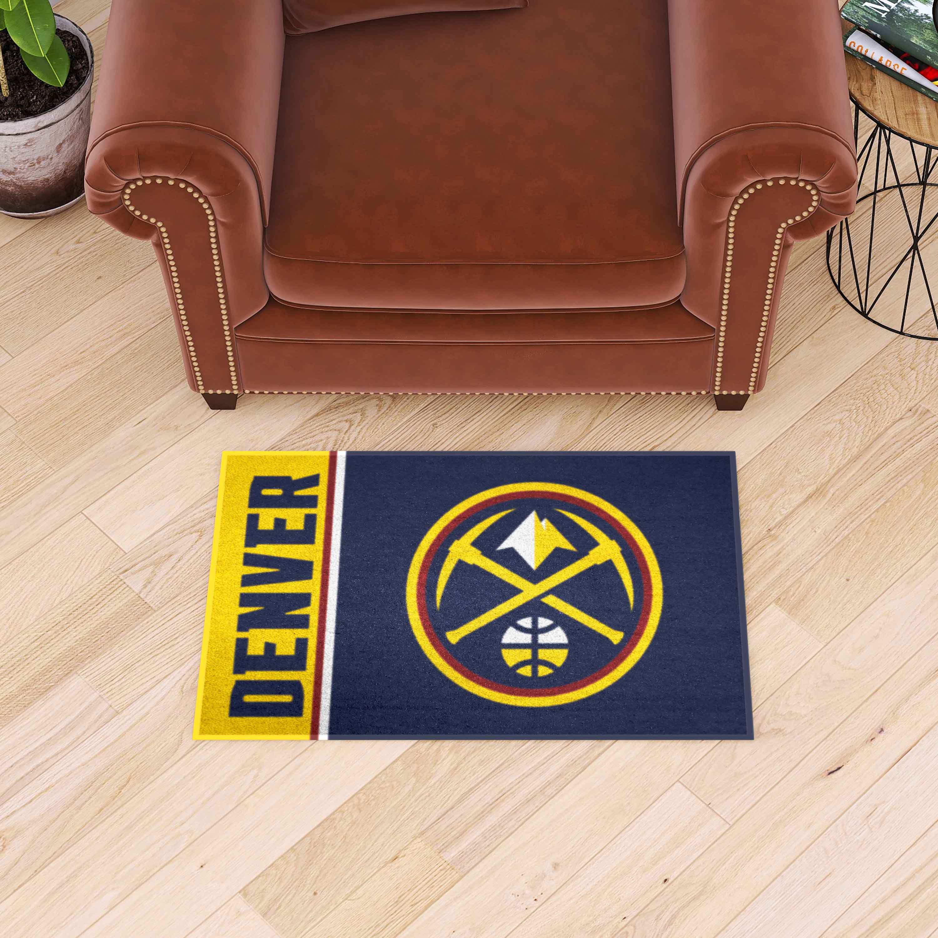 NBA - Denver Nuggets Starter Mat - Uniform - Sports Gifts, Sports Memorabilia, Sports Collectibles, Fan Shop