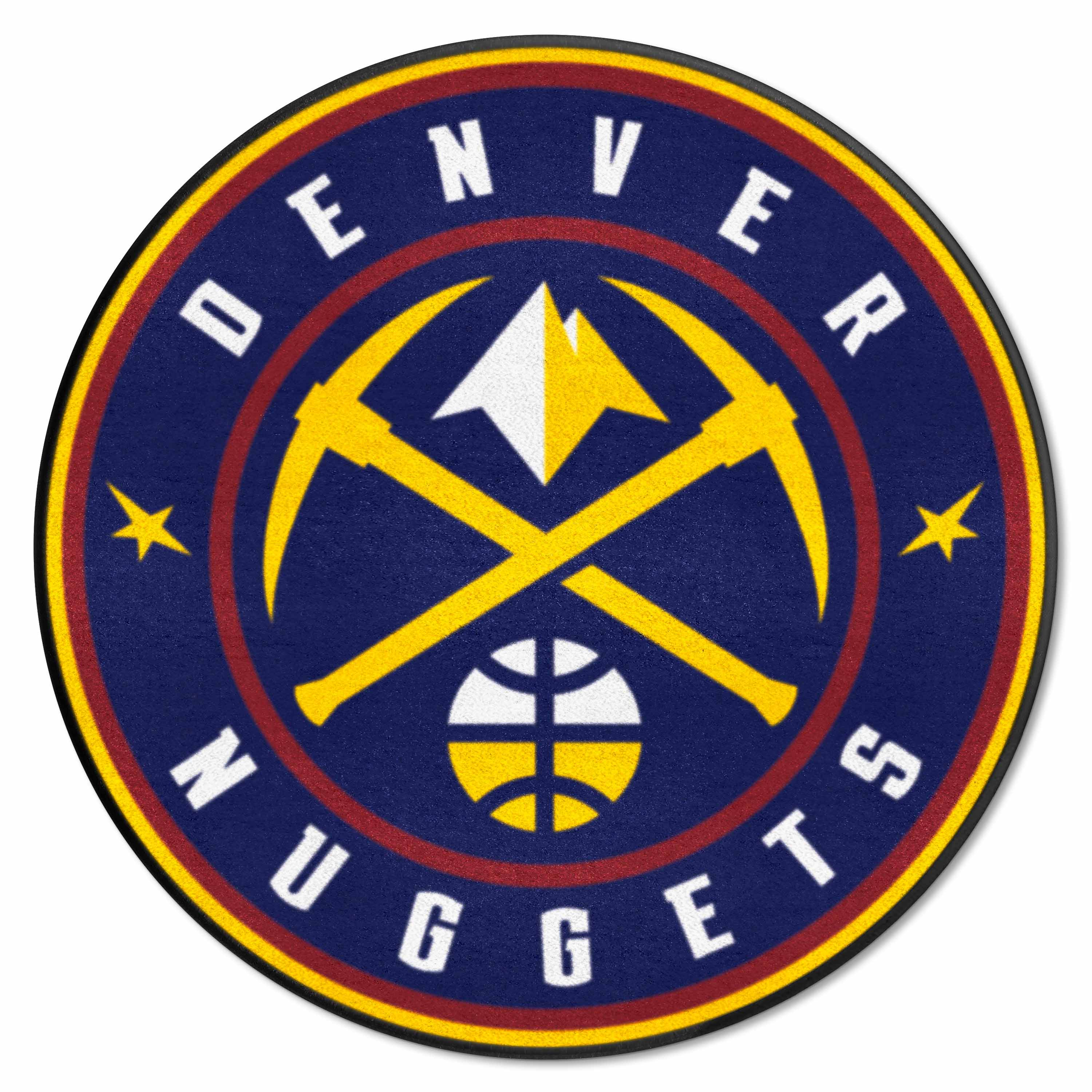 Denver Nuggets Roundel Mat