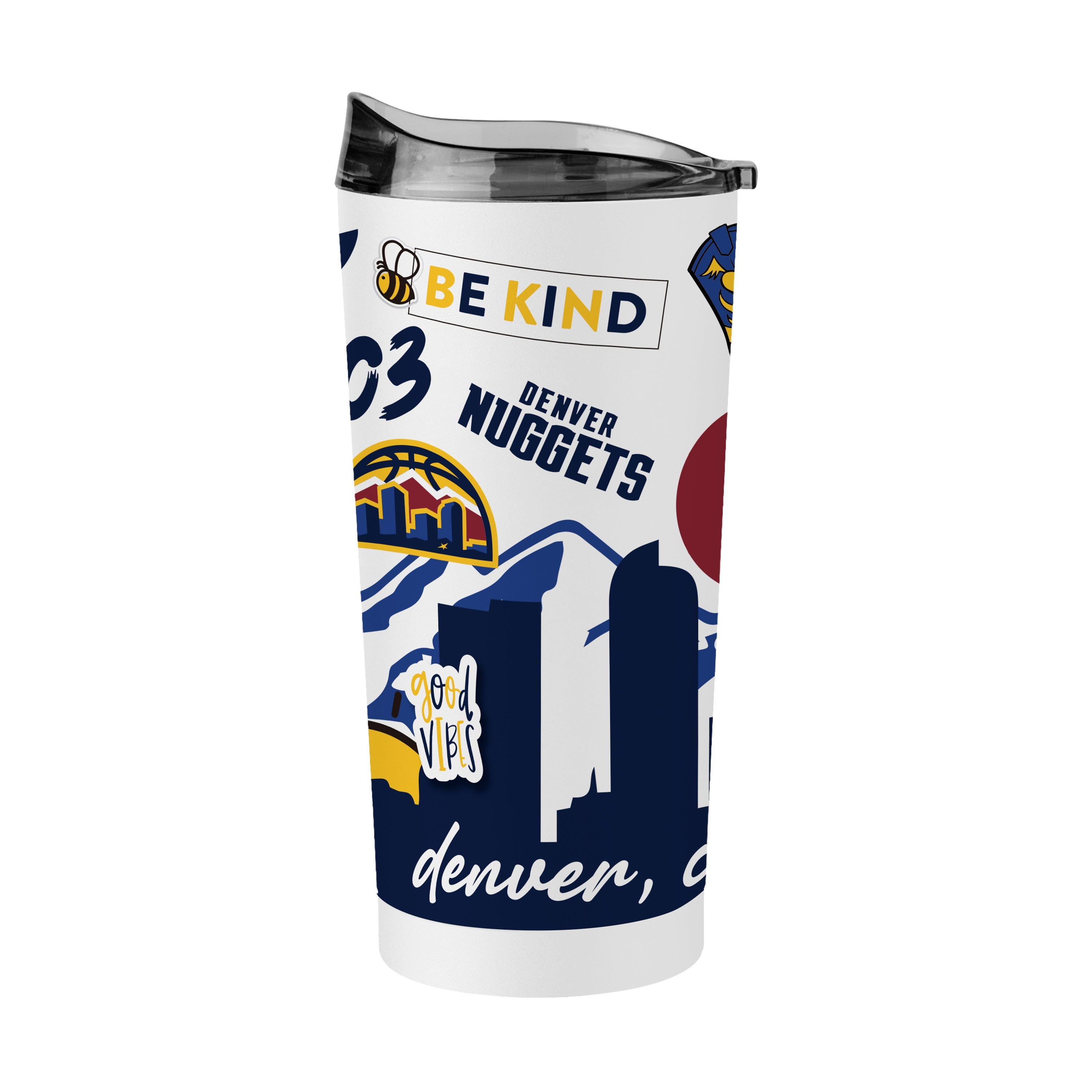 Denver Nuggets 20oz Native Powder Coat Tumbler